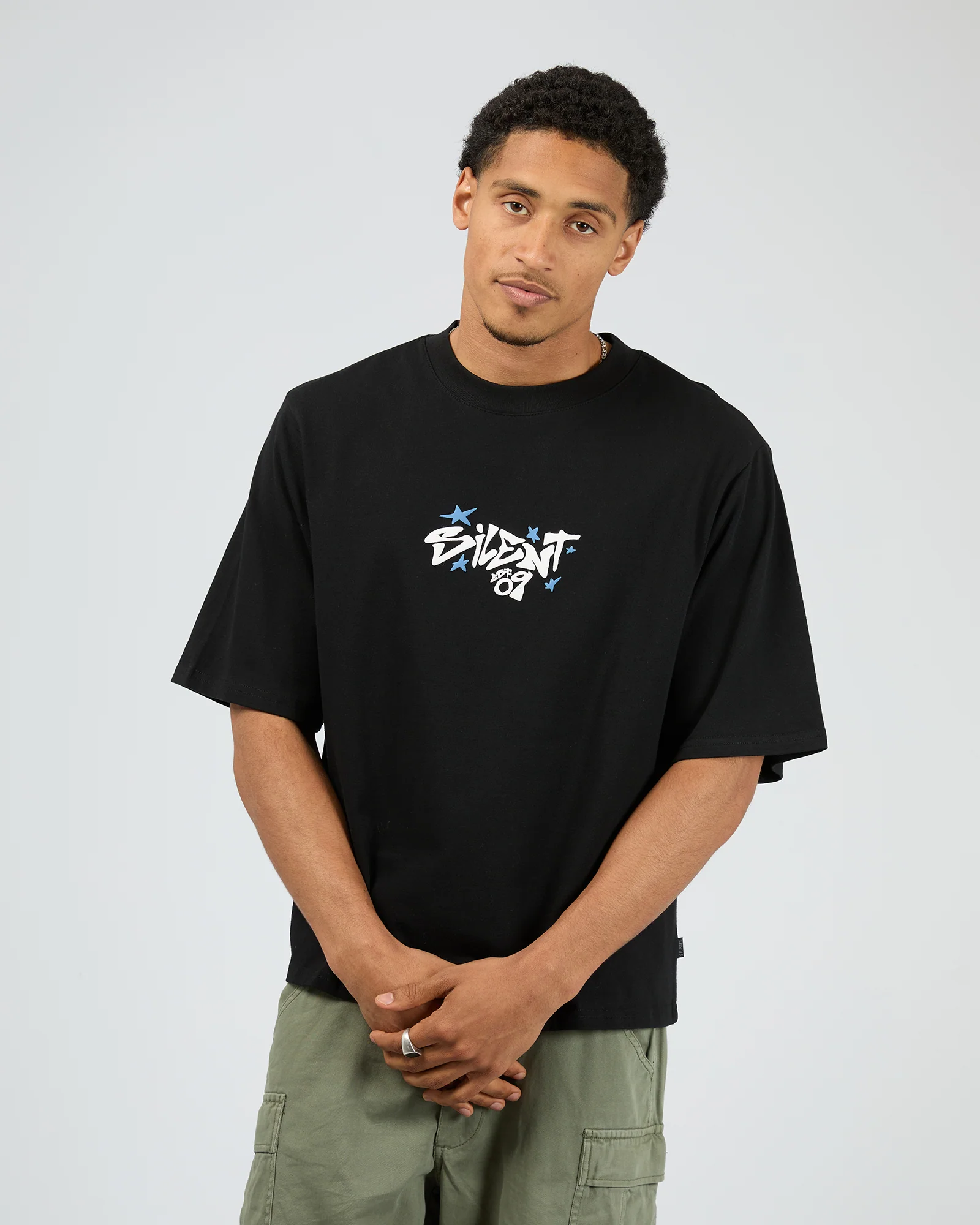 Influence Box Tee Black