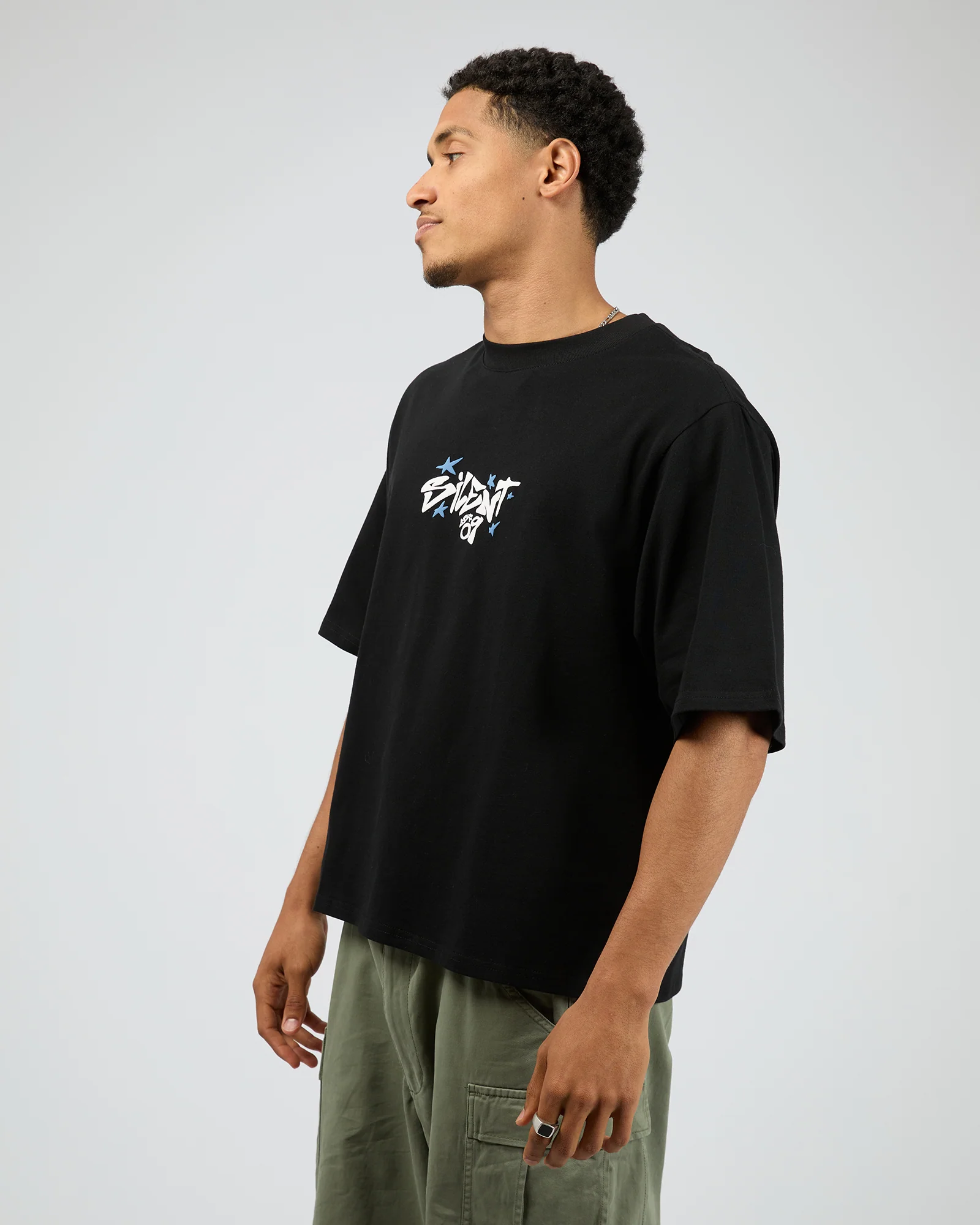 Influence Box Tee Black - Image 4