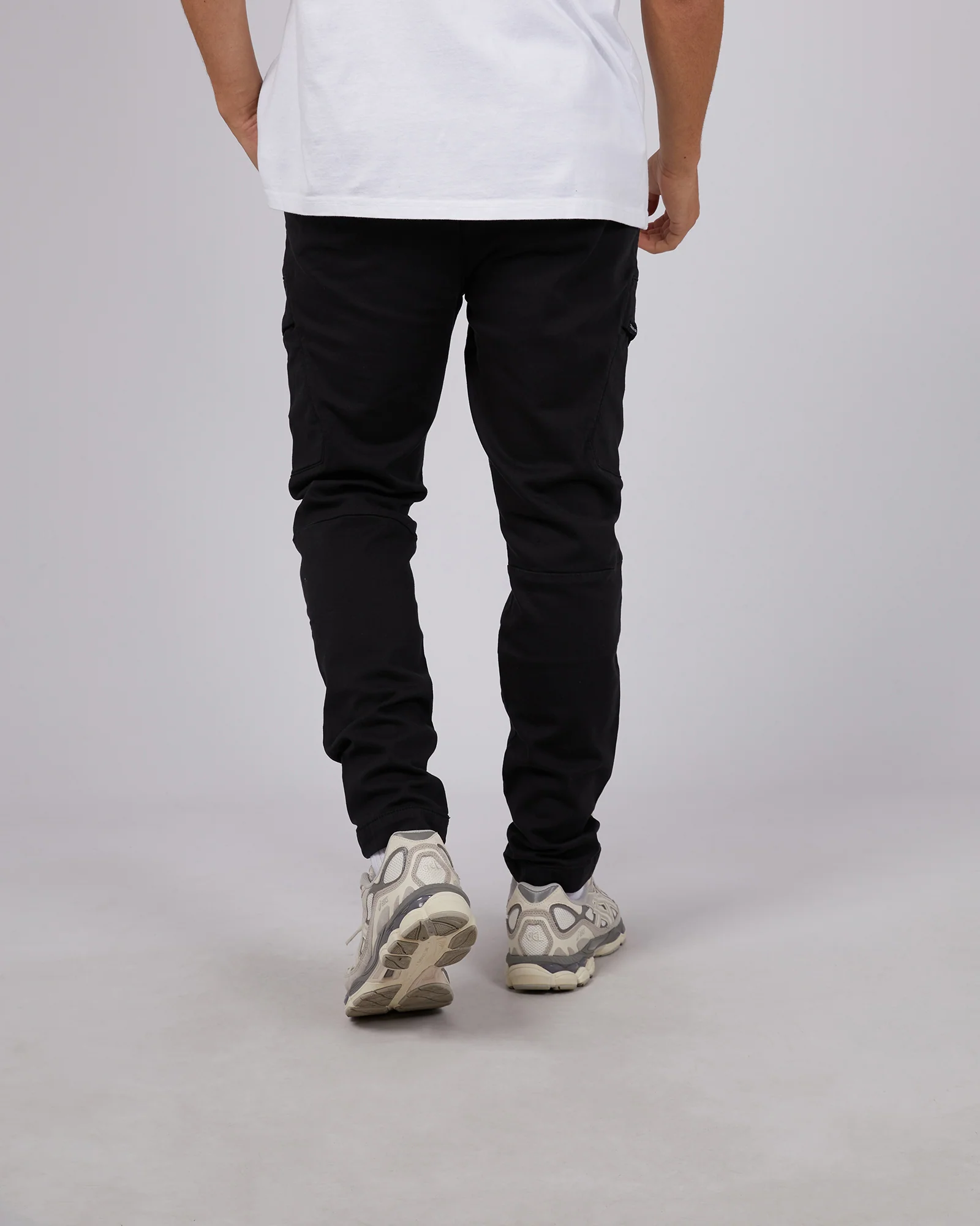 Inset Cargo Pant Black - Image 3