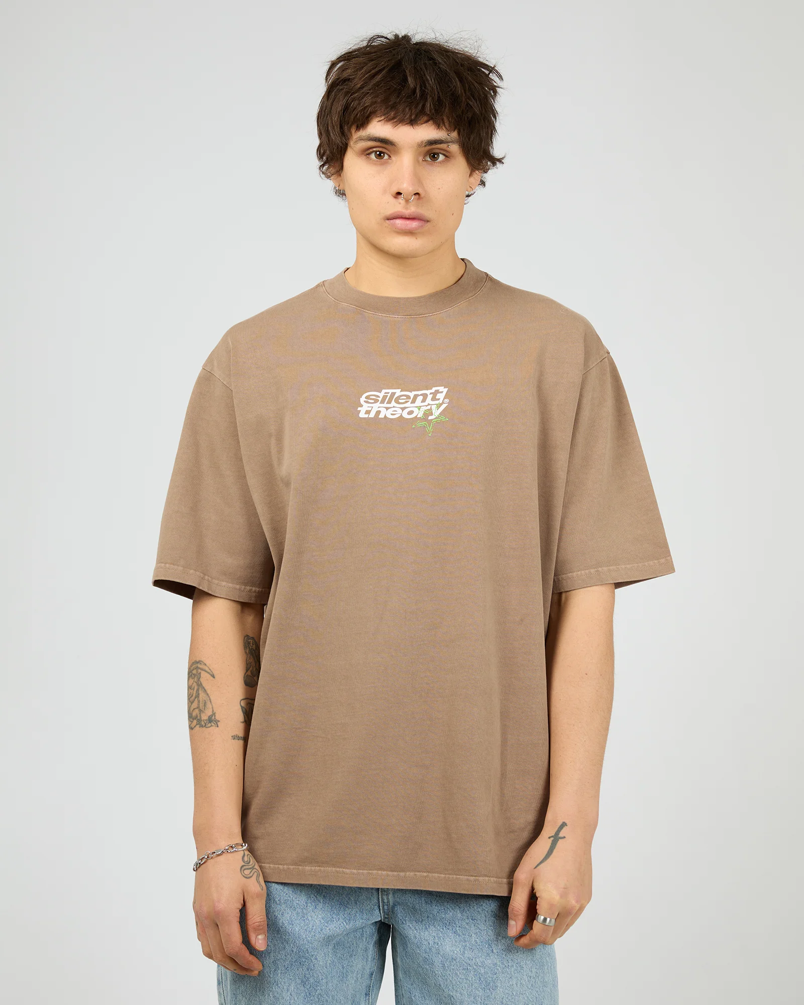 Interlinked Tee Brown