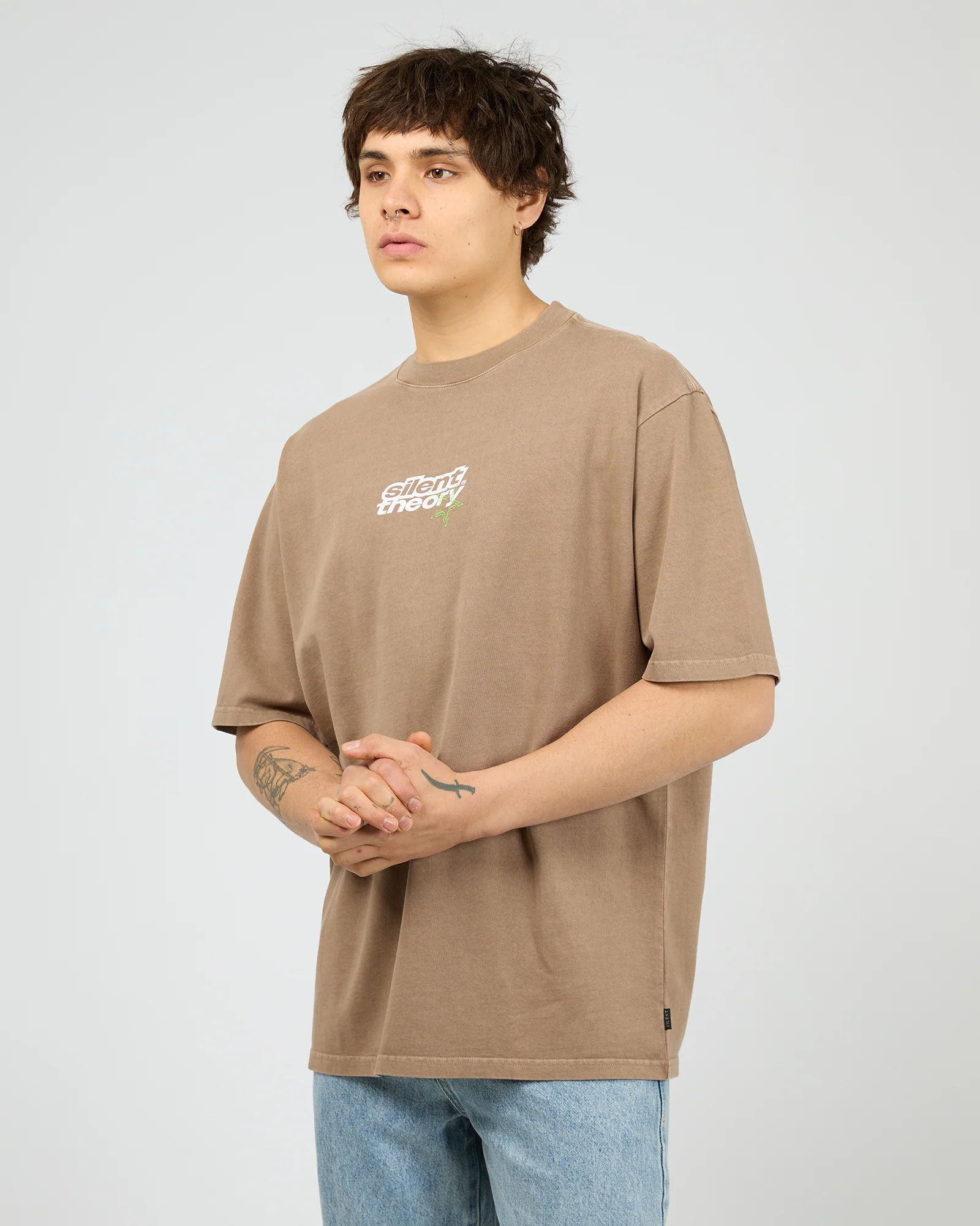 Interlinked Tee Brown - Image 4