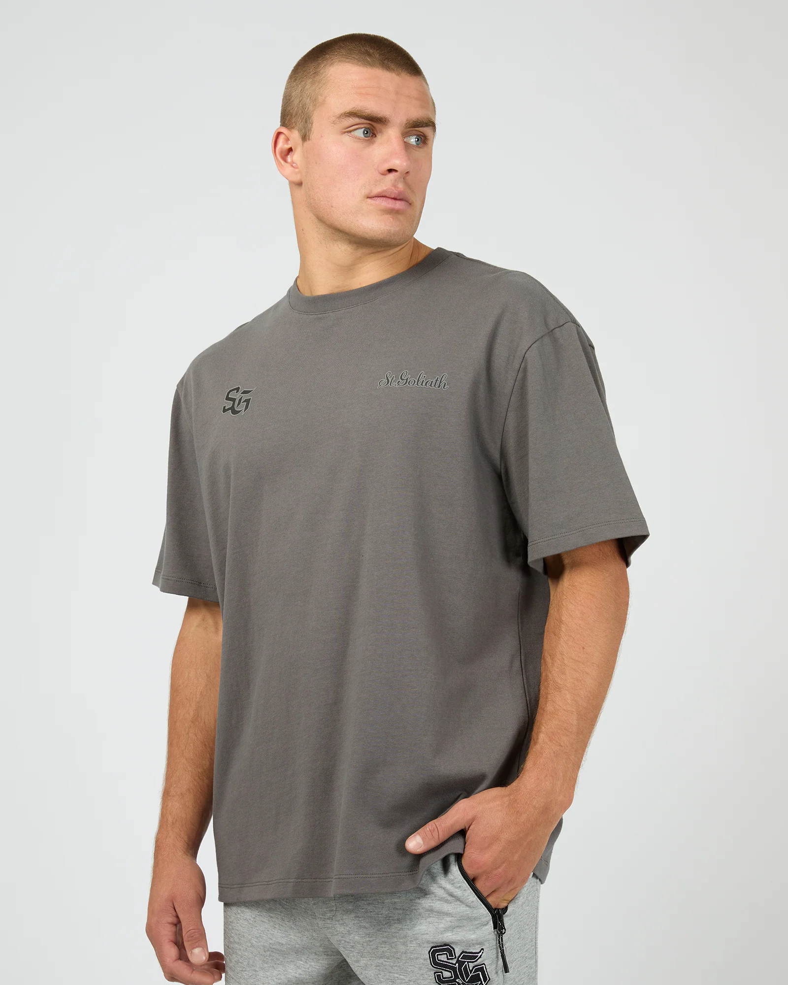 Interval Tee Dark Grey - Image 4