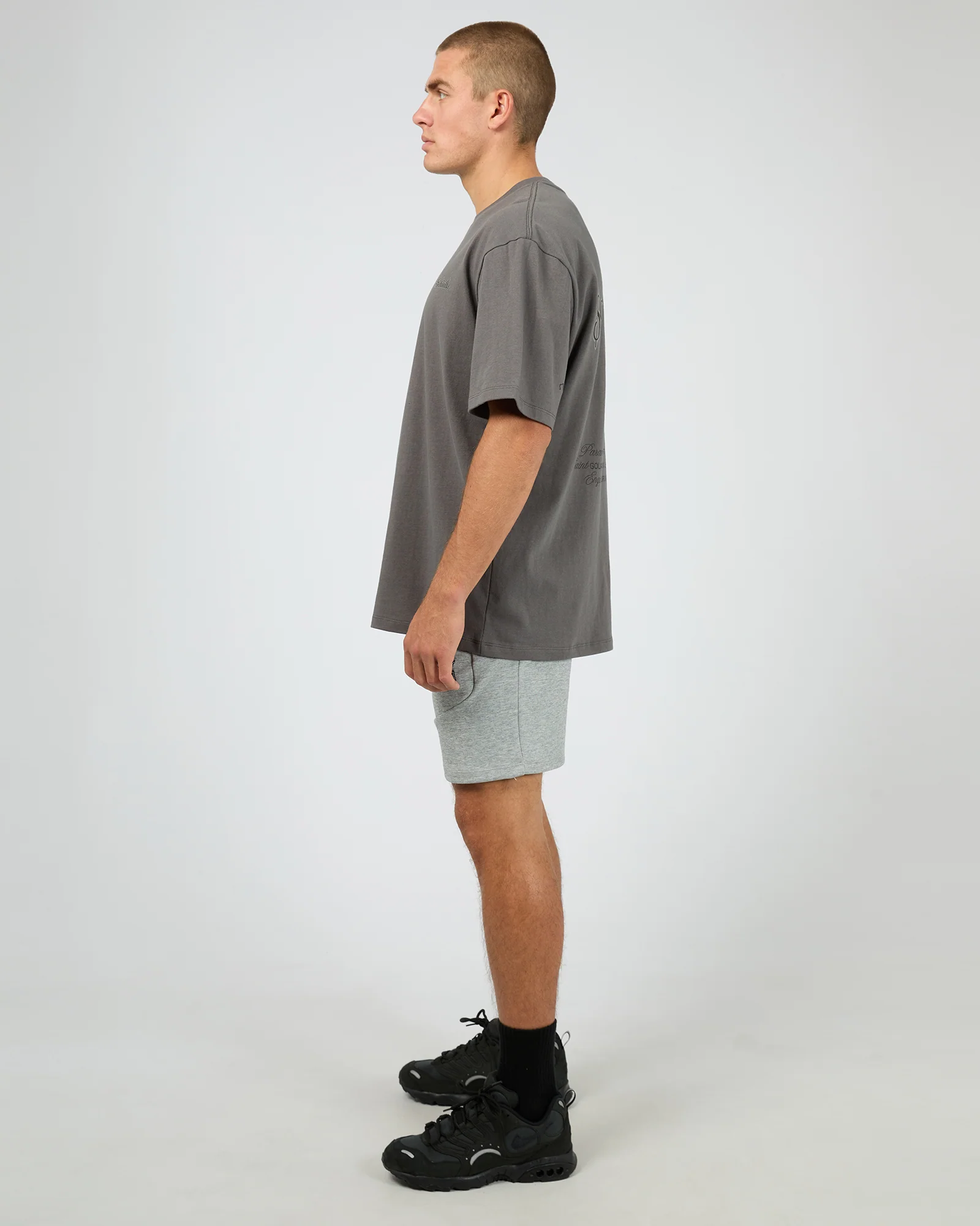 Interval Tee Dark Grey - Image 6