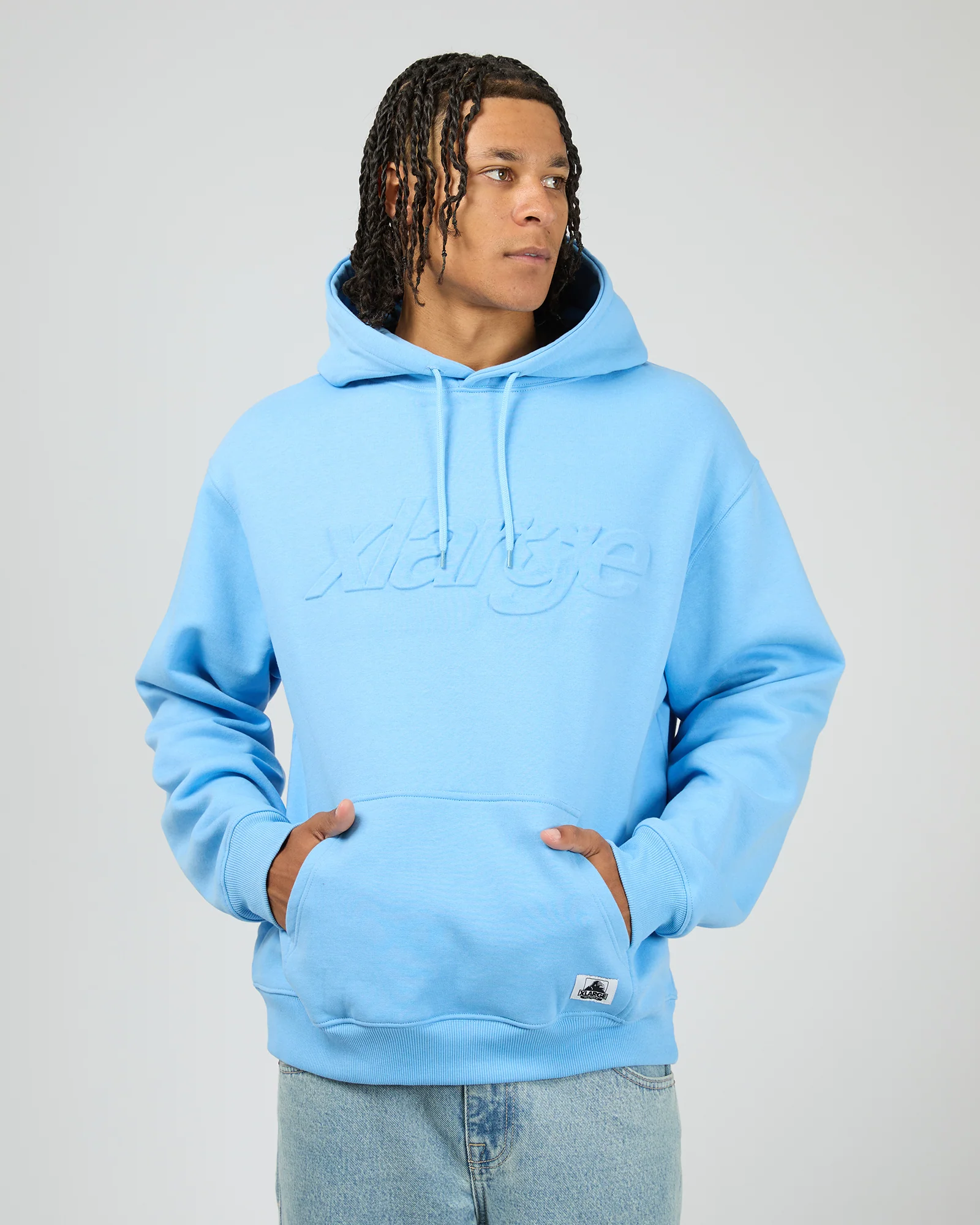 Italic Star Hood Blue