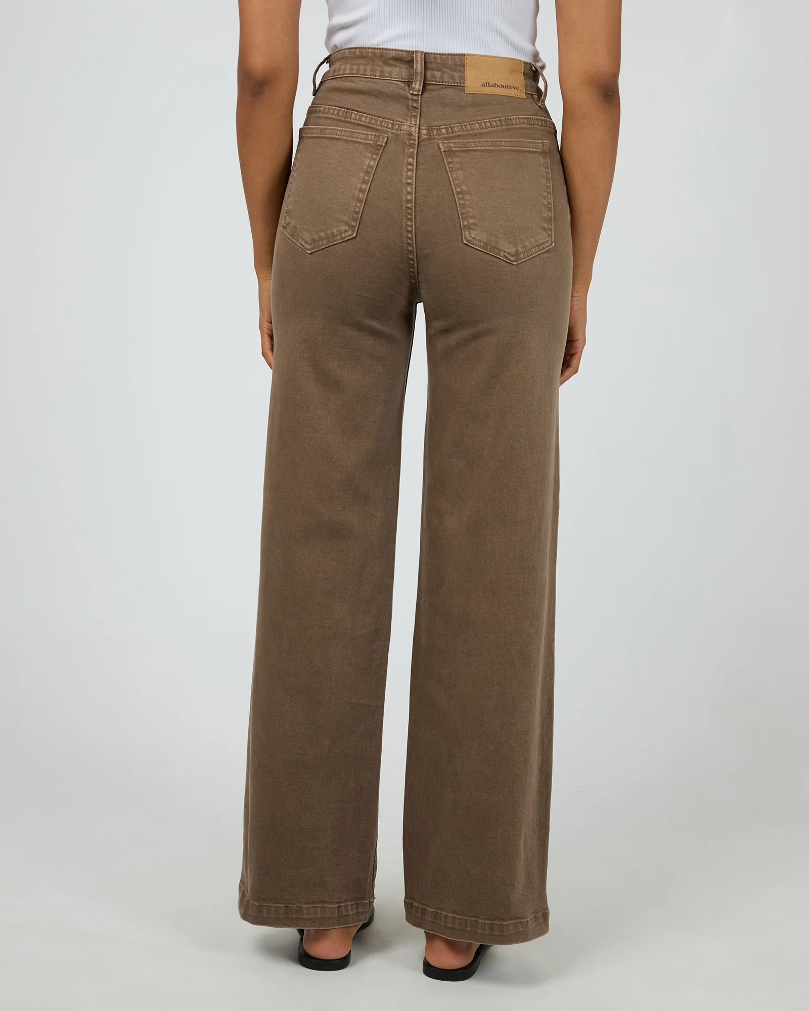 Jacqui Wide Leg Cocoa - Image 3