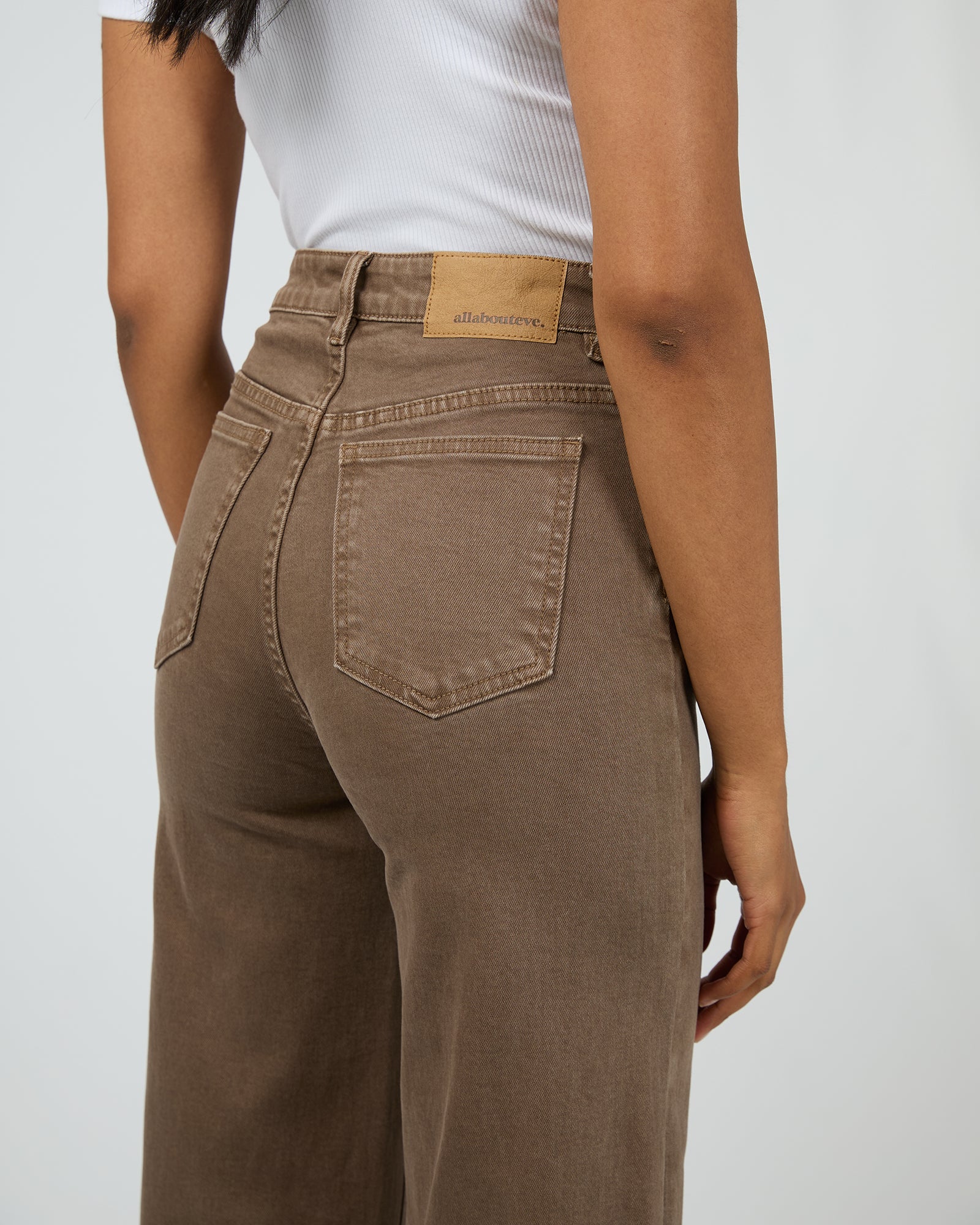 Jacqui Wide Leg Cocoa - Image 5