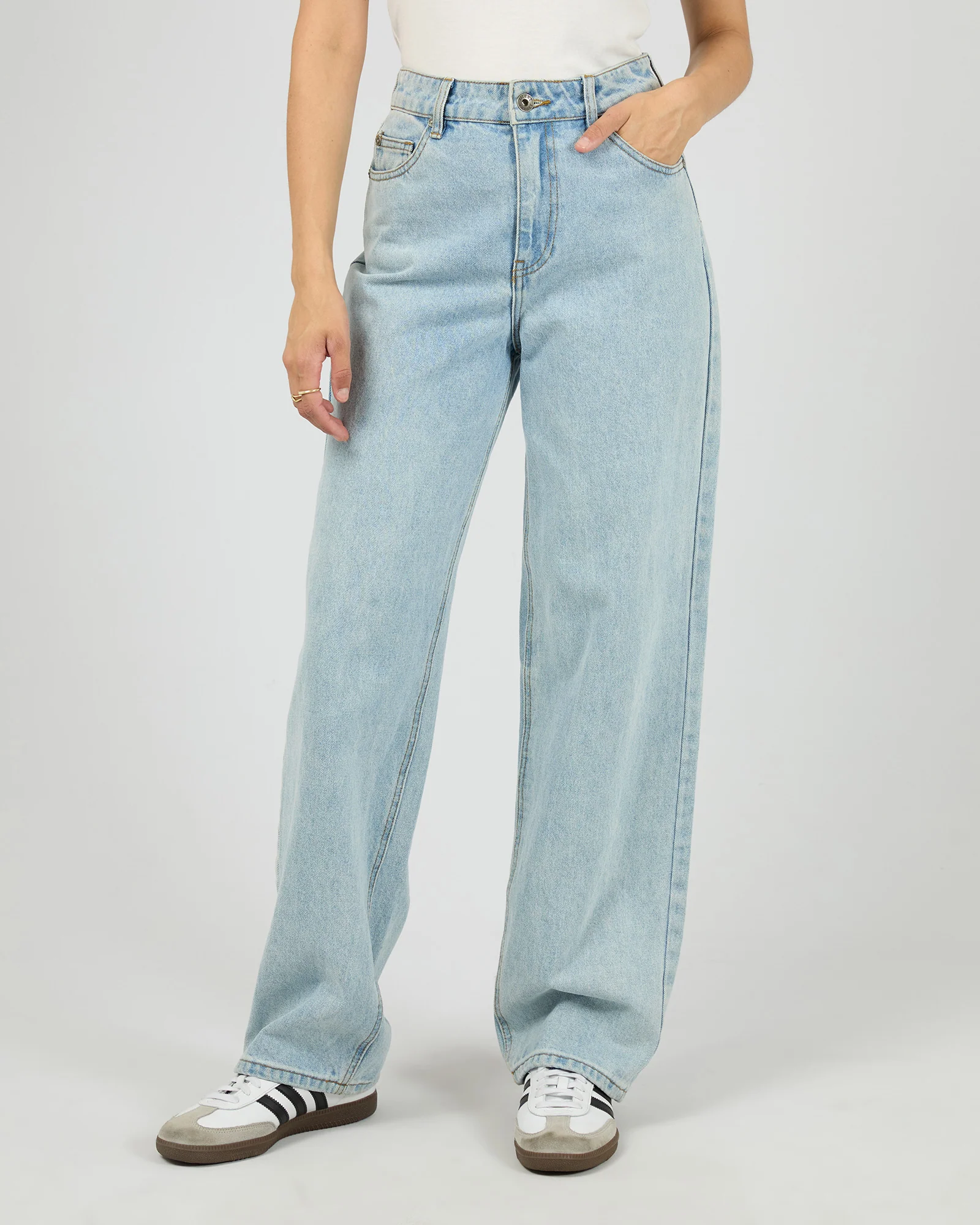 Jade Baggy Jean Light Blue