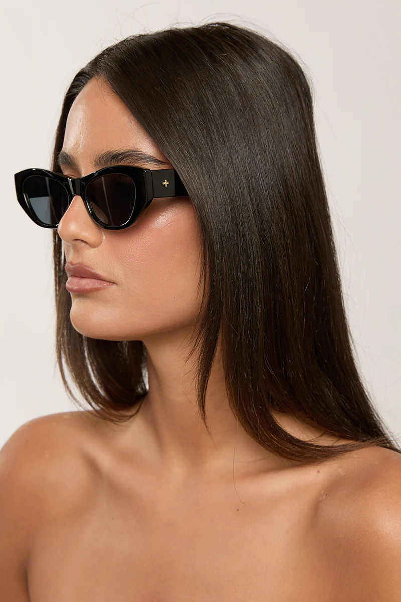 Jenna Sunglasses Black - Image 2