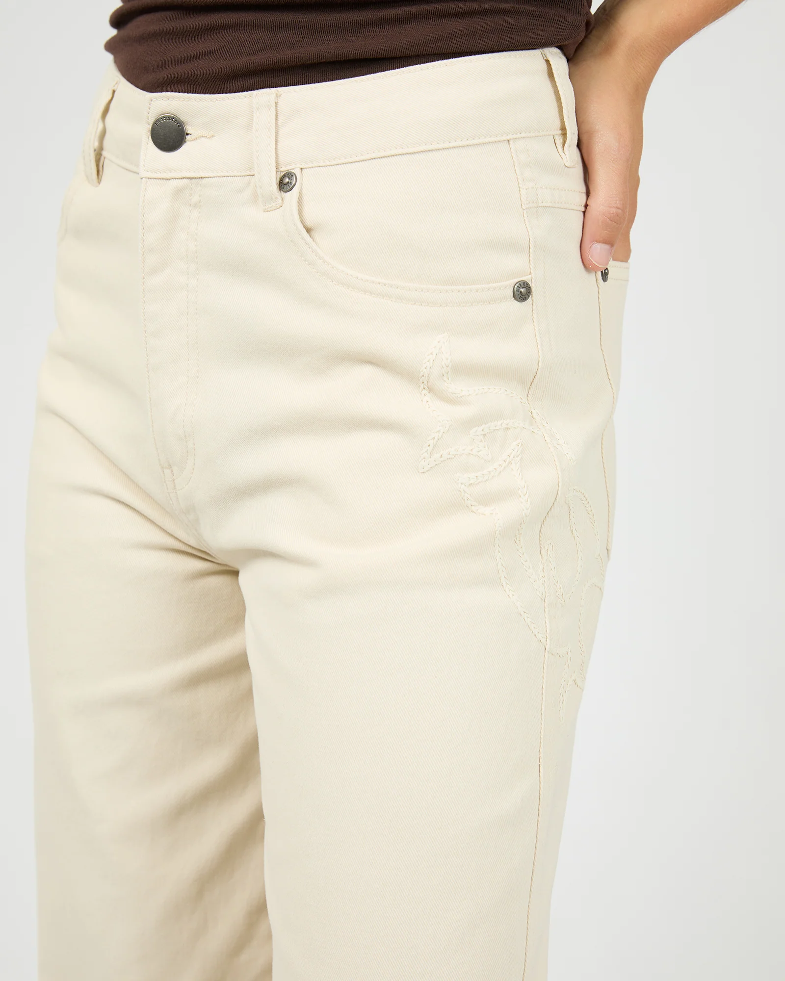 Joanie Pant Vanilla - Image 5