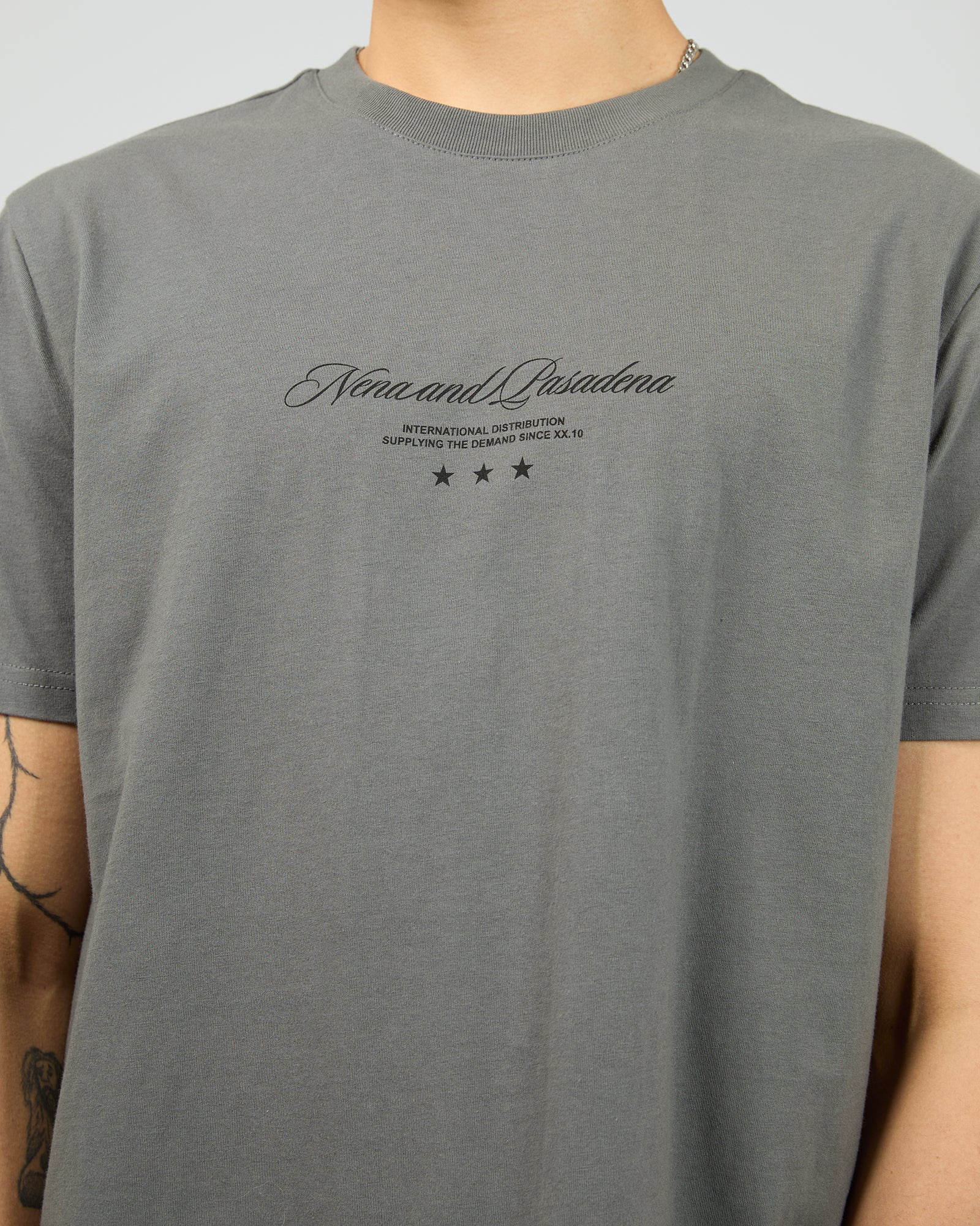 Junction Dual Curved Tee Charcoal - Image 5