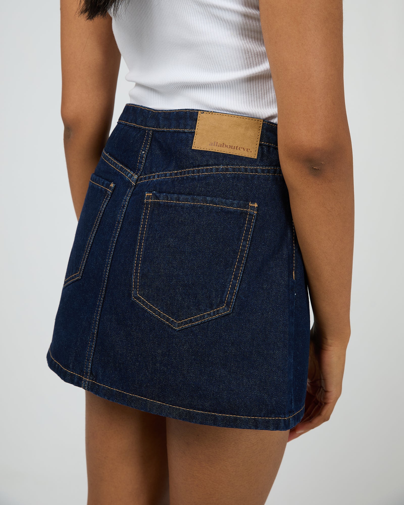 Lenni Mini Skort Indigo - Image 5