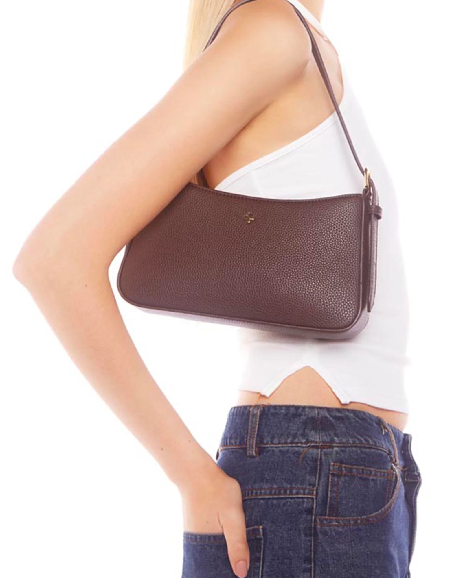 Lilu Shoulder Bag Chocolate