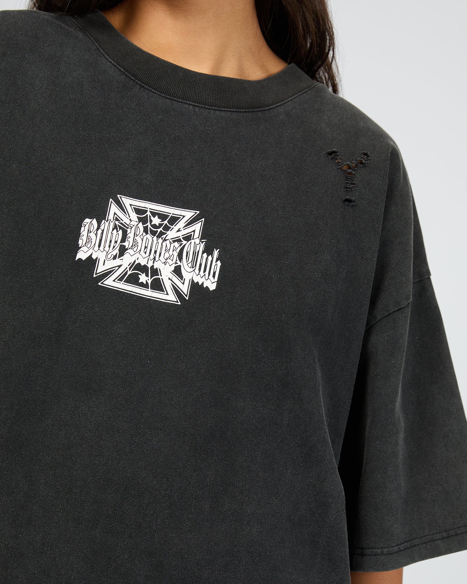 Lowrider Tee Washed Black - Image 9