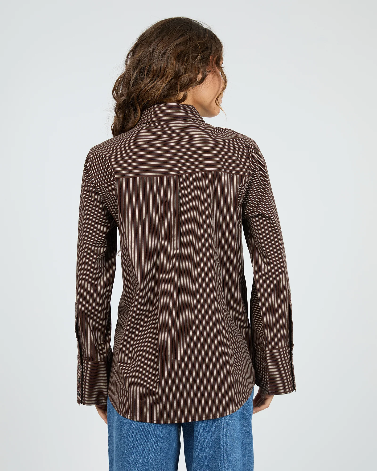 Mara Shirt Chocolate - Image 3