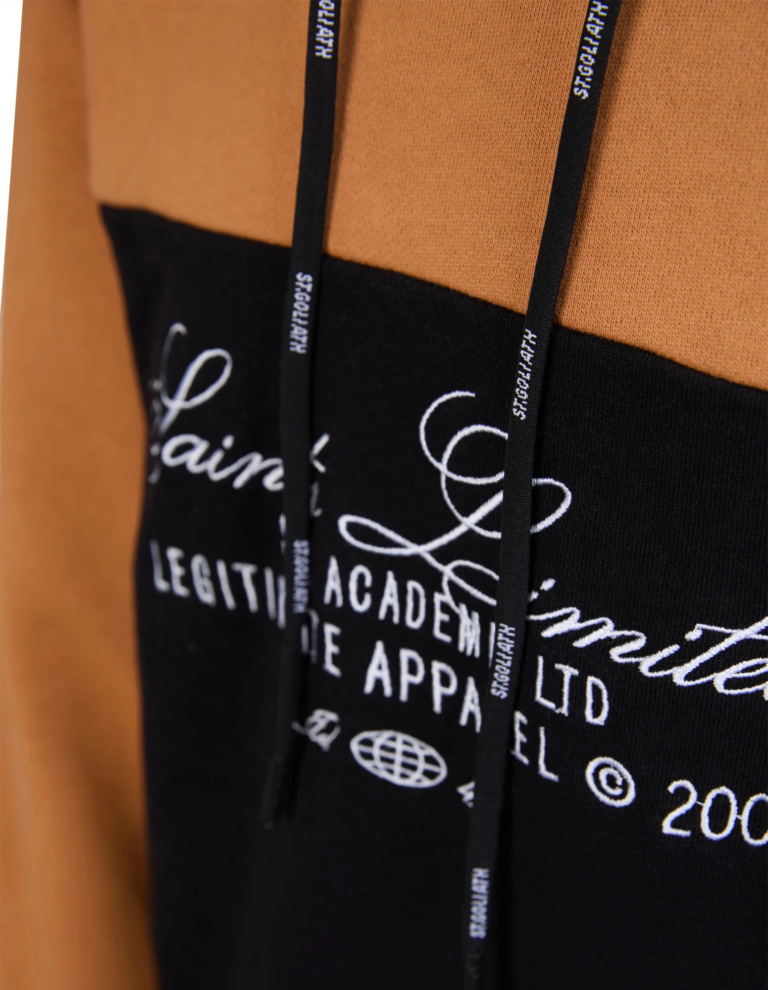 Kids Mark Hoodie Tan - Image 3