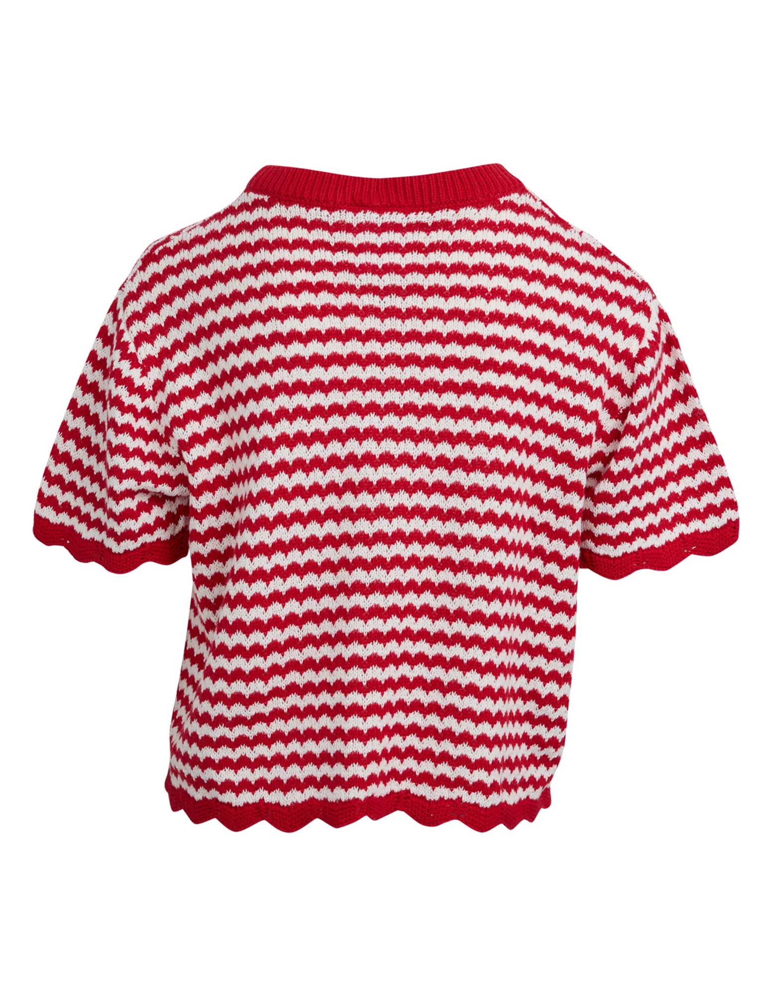 Teen Millie Knit Tee Red - Image 2