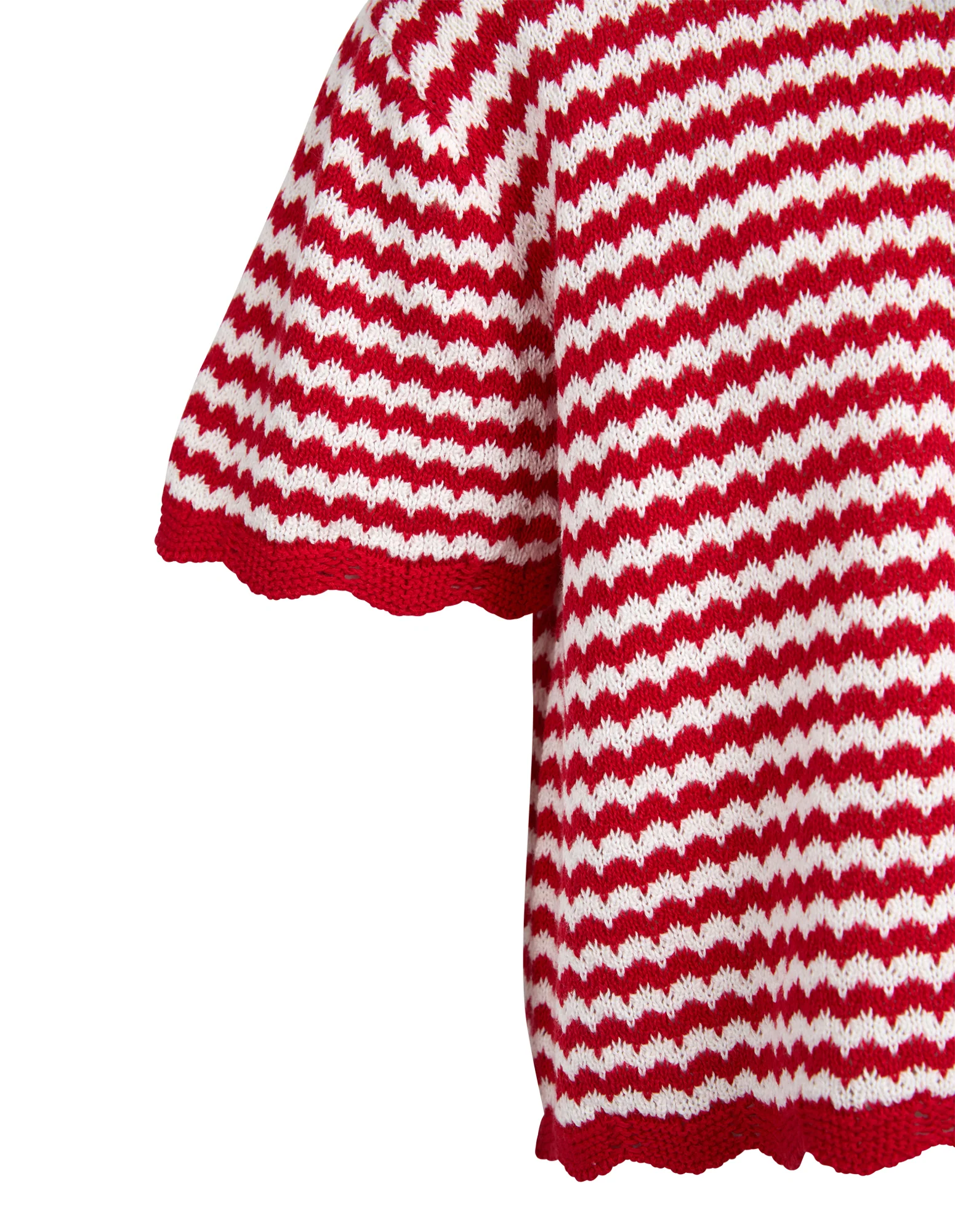 Teen Millie Knit Tee Red - Image 3