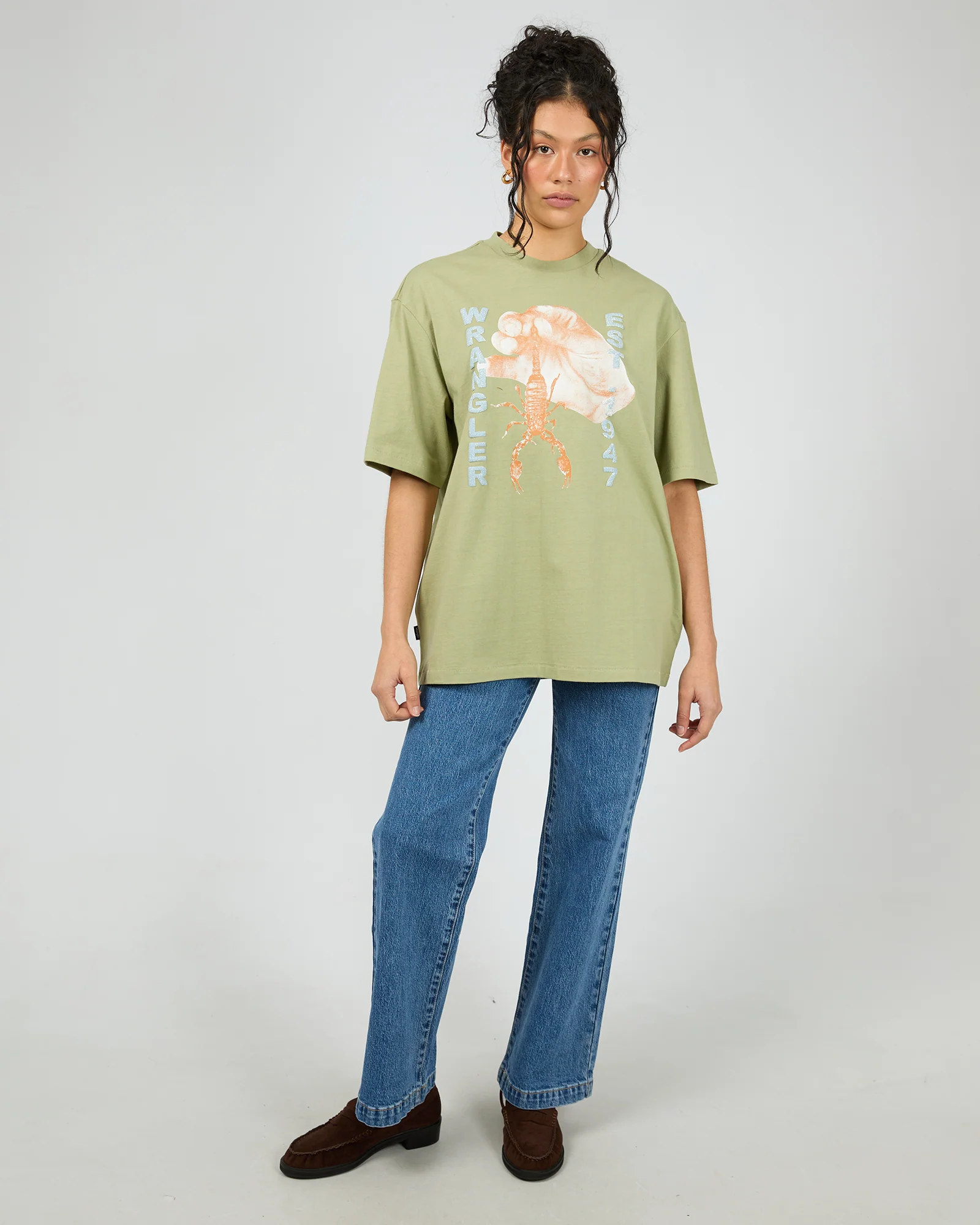 Necro Slacker Tee Tea Leaves - Image 3