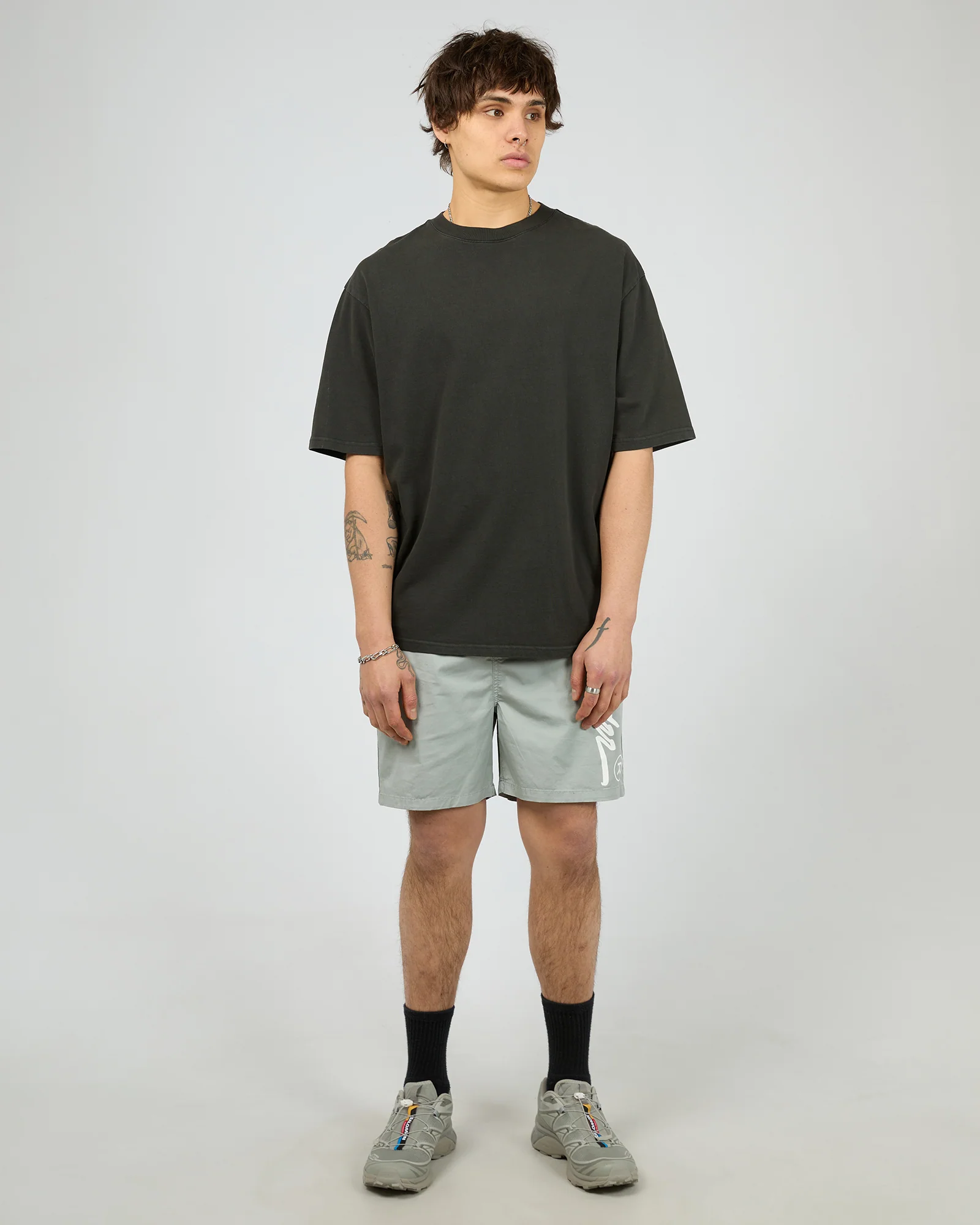Offend Beach Short Cement Grey - Image 2