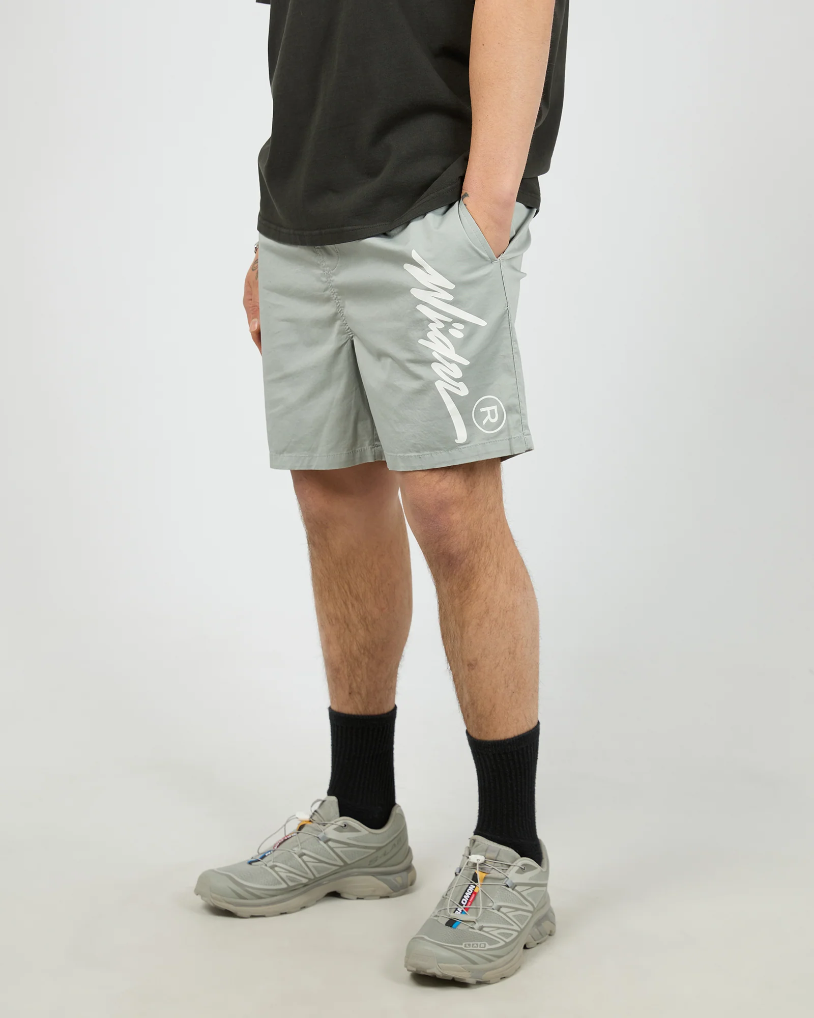 Offend Beach Short Cement Grey - Image 4