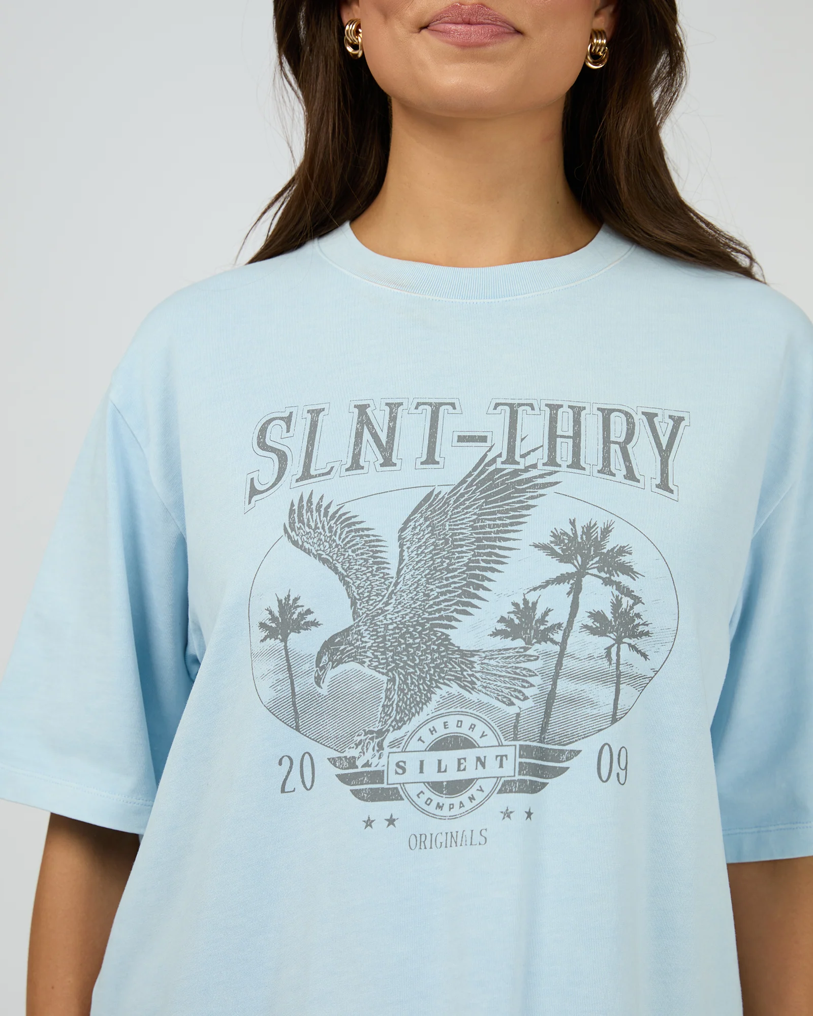 Original Eagle Tee Light Blue - Image 4