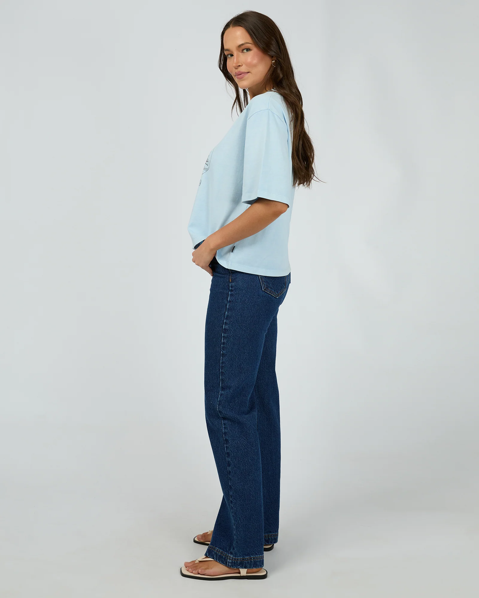 Original Eagle Tee Light Blue - Image 6