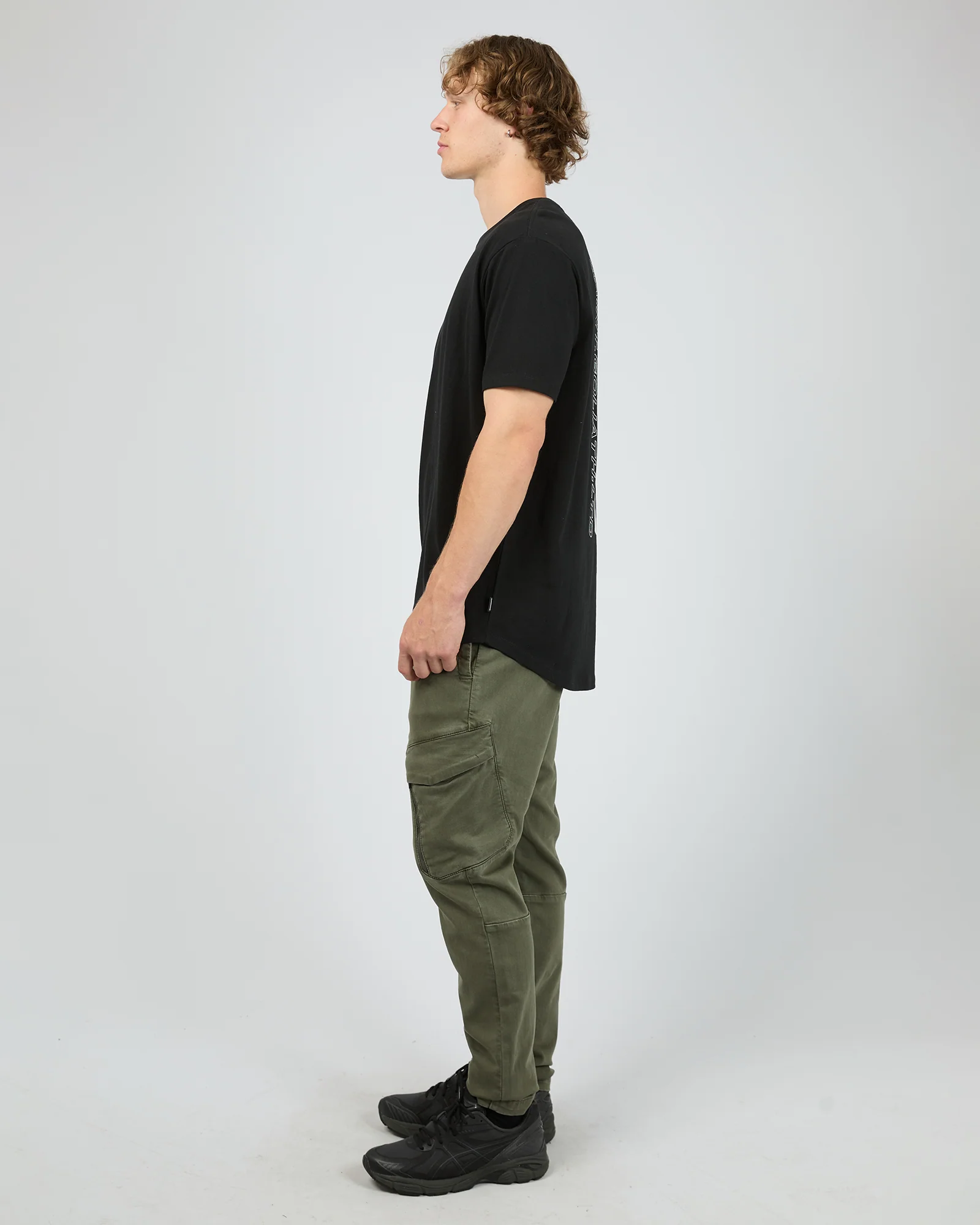 Overlapped Tee Black - Image 6