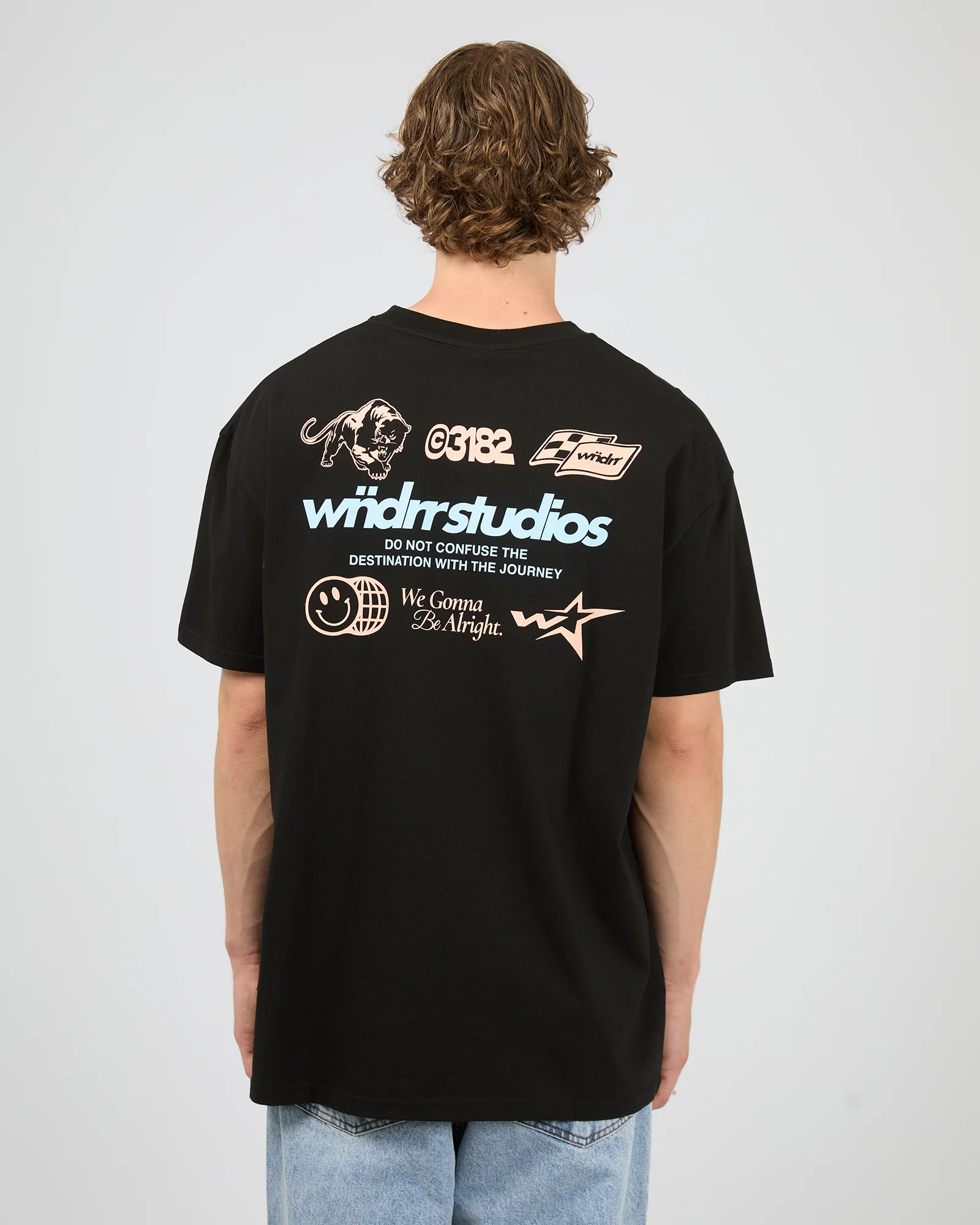 Oversteer Box Fit Tee Black - Image 4
