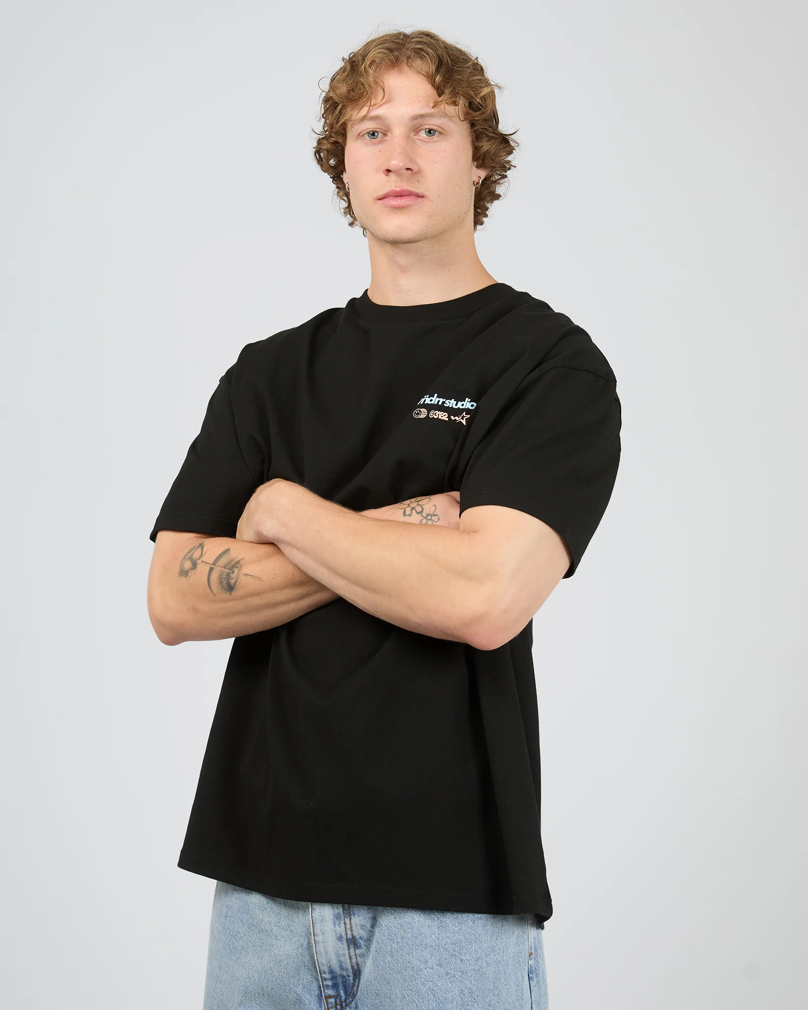 Oversteer Box Fit Tee Black - Image 5