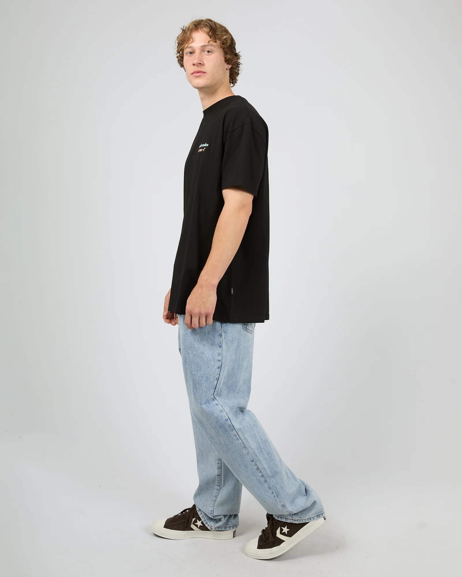 Oversteer Box Fit Tee Black - Image 7