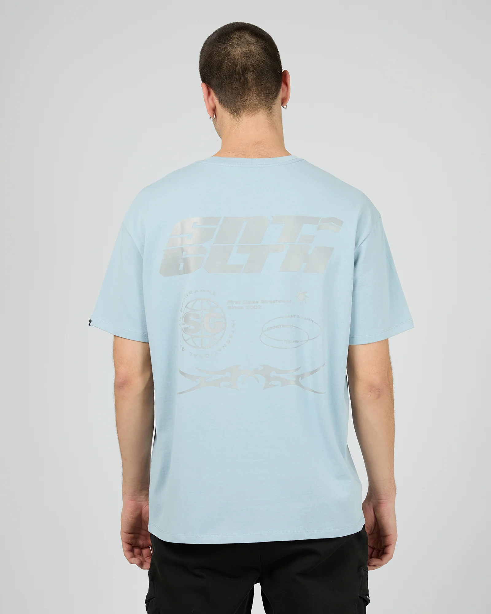 Pacer Reflective Tee Blue - Image 2