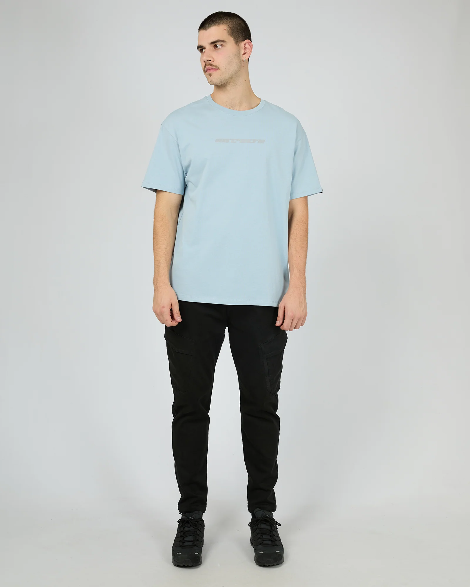 Pacer Reflective Tee Blue - Image 3