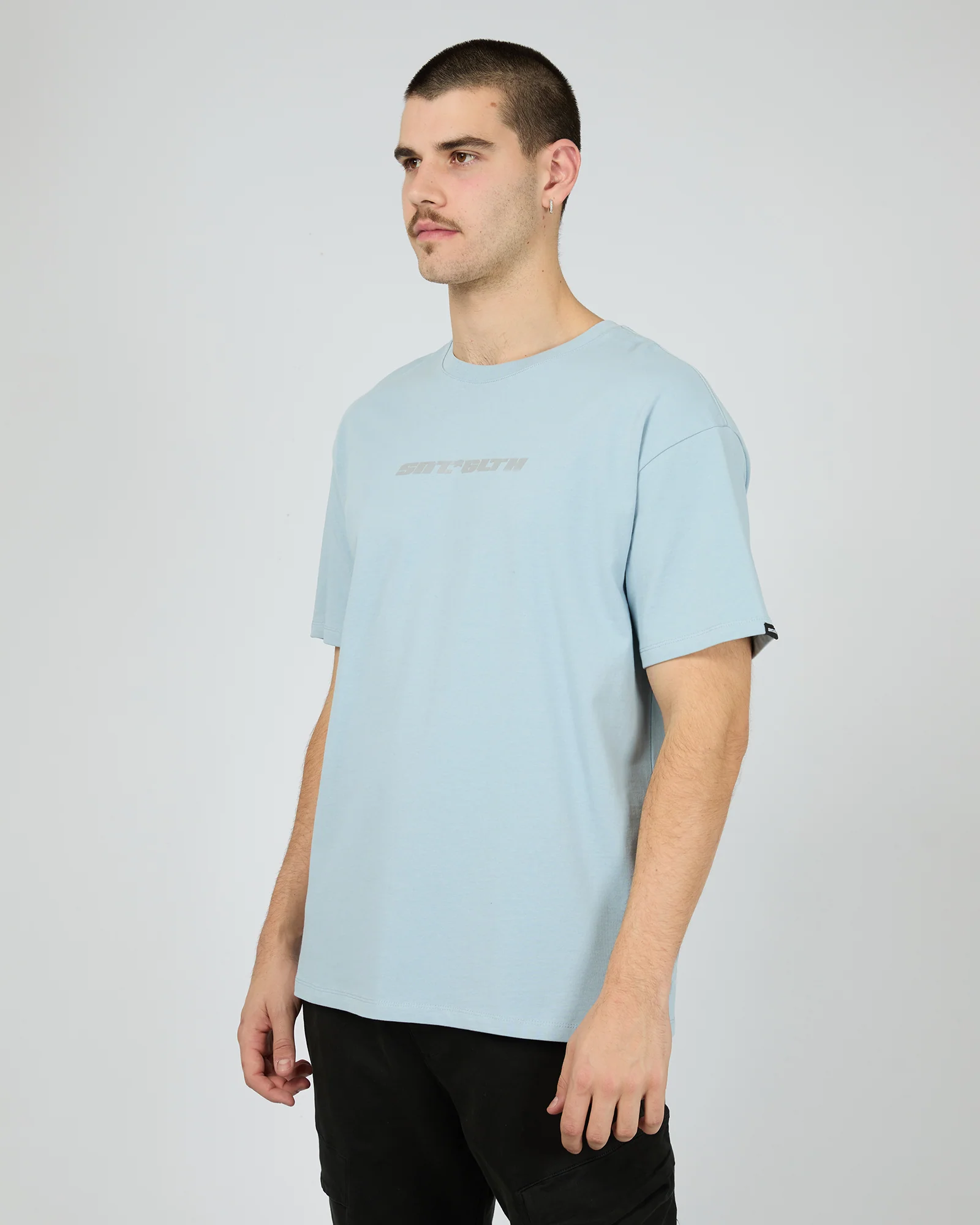 Pacer Reflective Tee Blue - Image 4