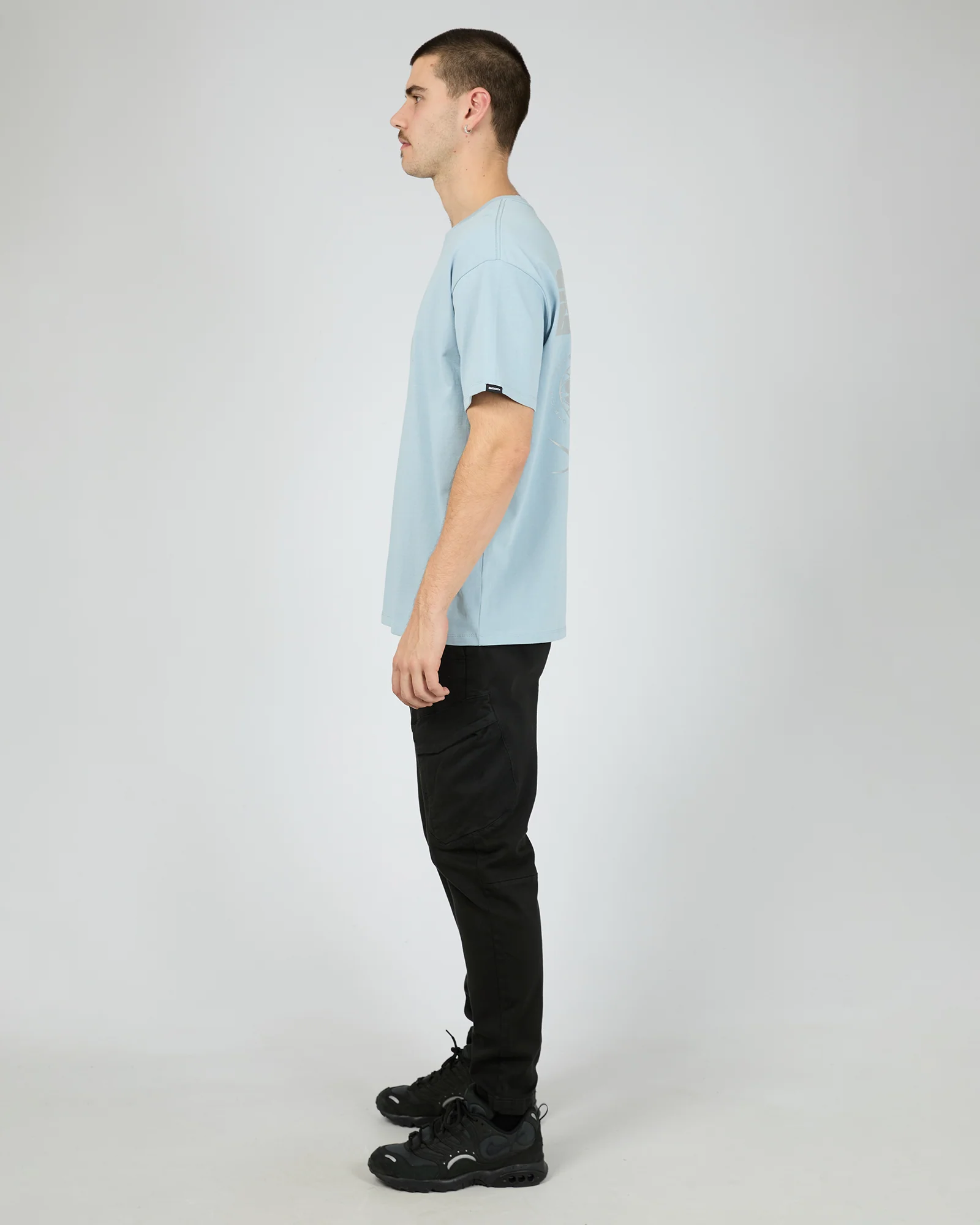 Pacer Reflective Tee Blue - Image 6