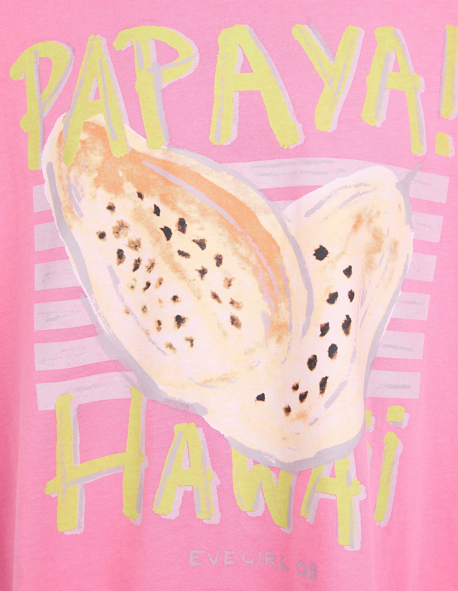 Kids Papaya Tee Pink - Image 3