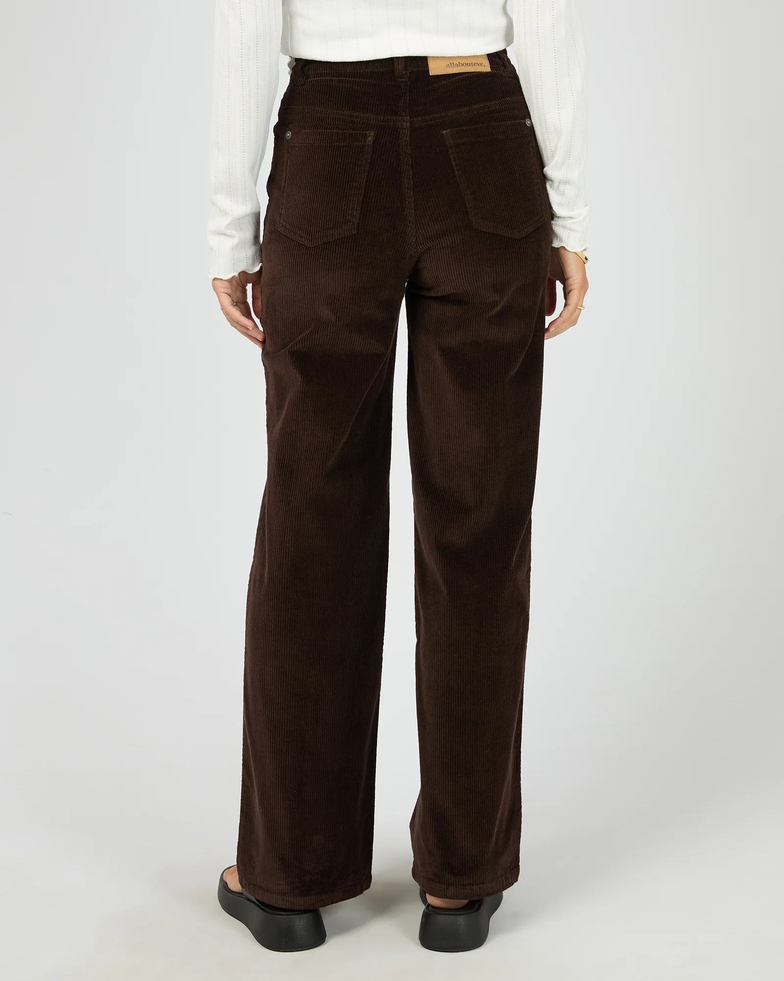 Parker Cord Pant Brown - Image 3