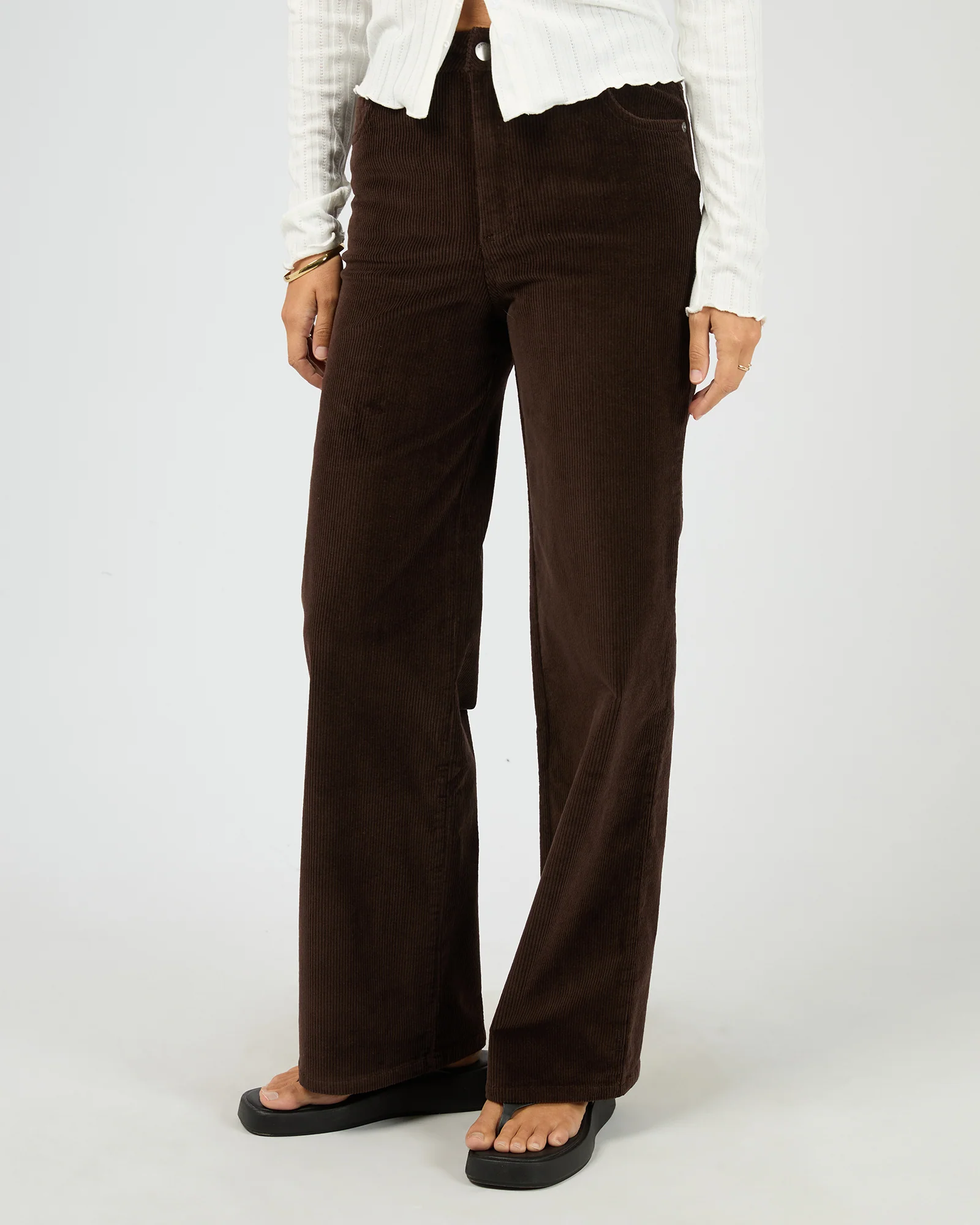 Parker Cord Pant Brown - Image 4