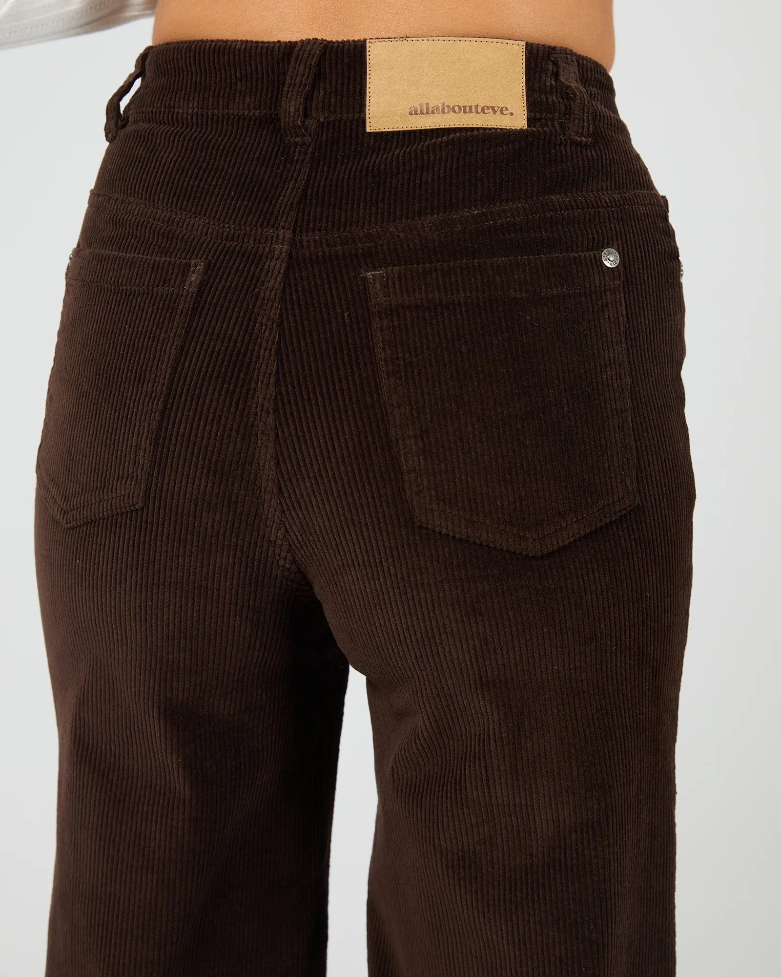 Parker Cord Pant Brown - Image 5