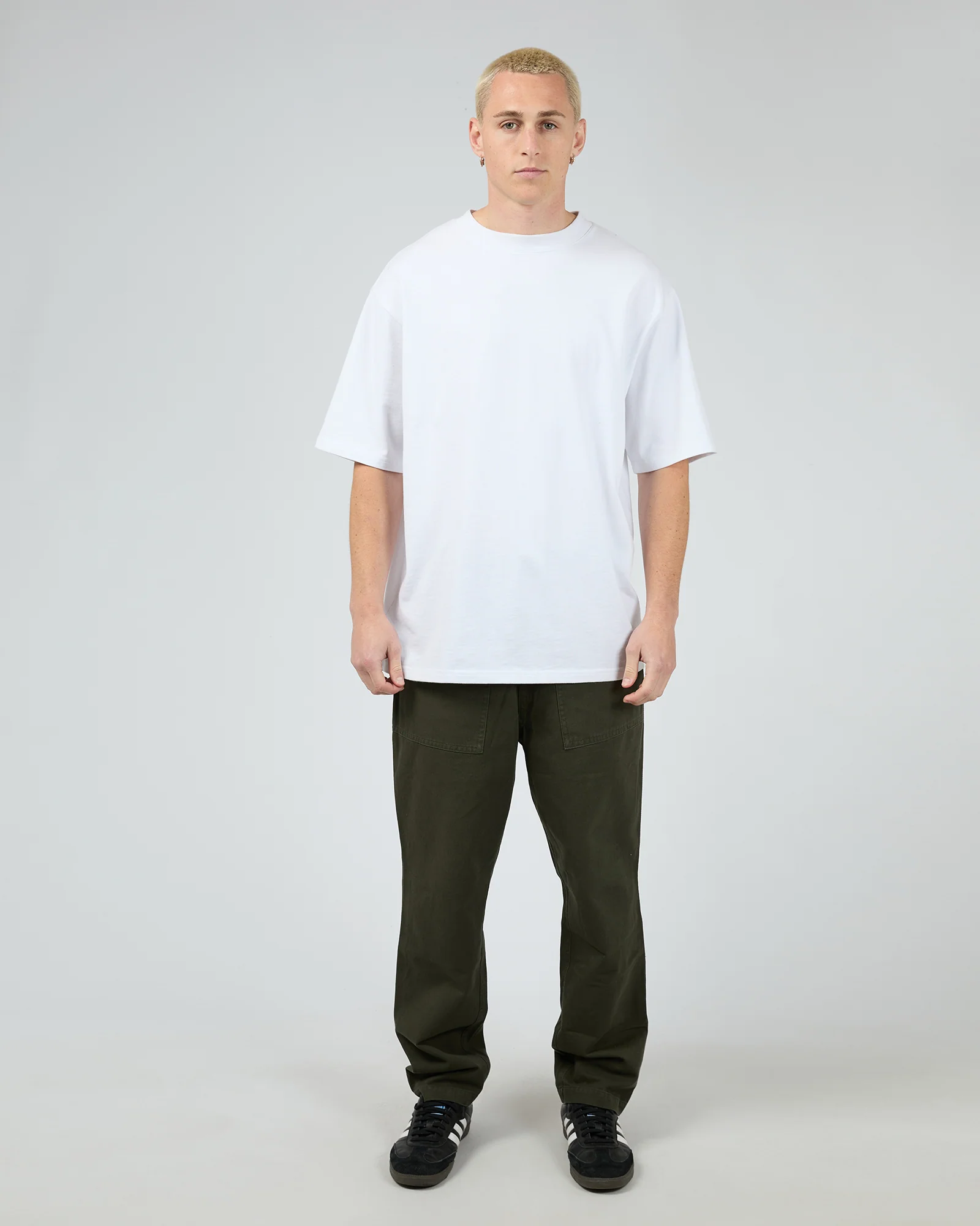 Patch Pocket Pant Khaki - Image 2