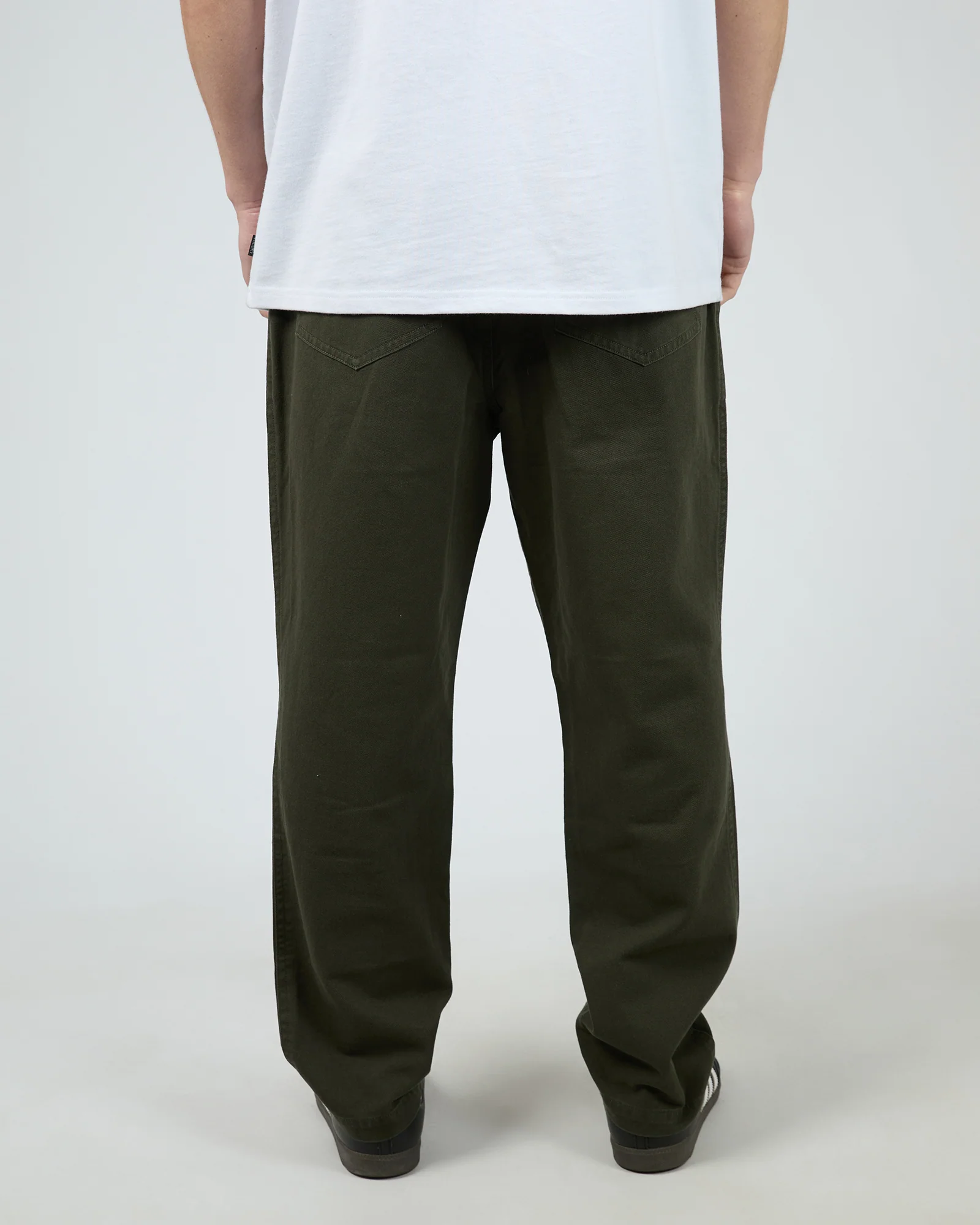 Patch Pocket Pant Khaki - Image 3