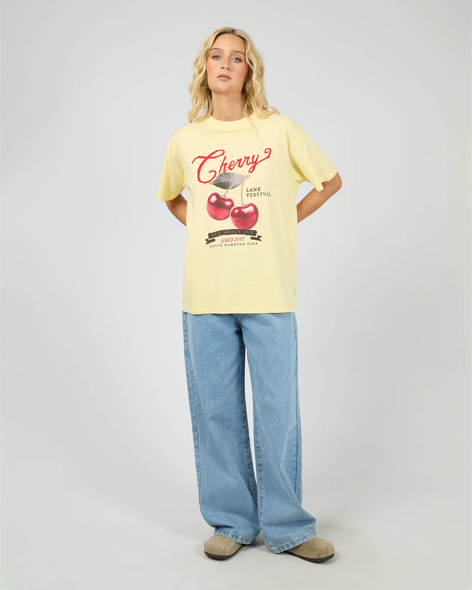 Pippa Relaxed Tee Yellow - Image 2