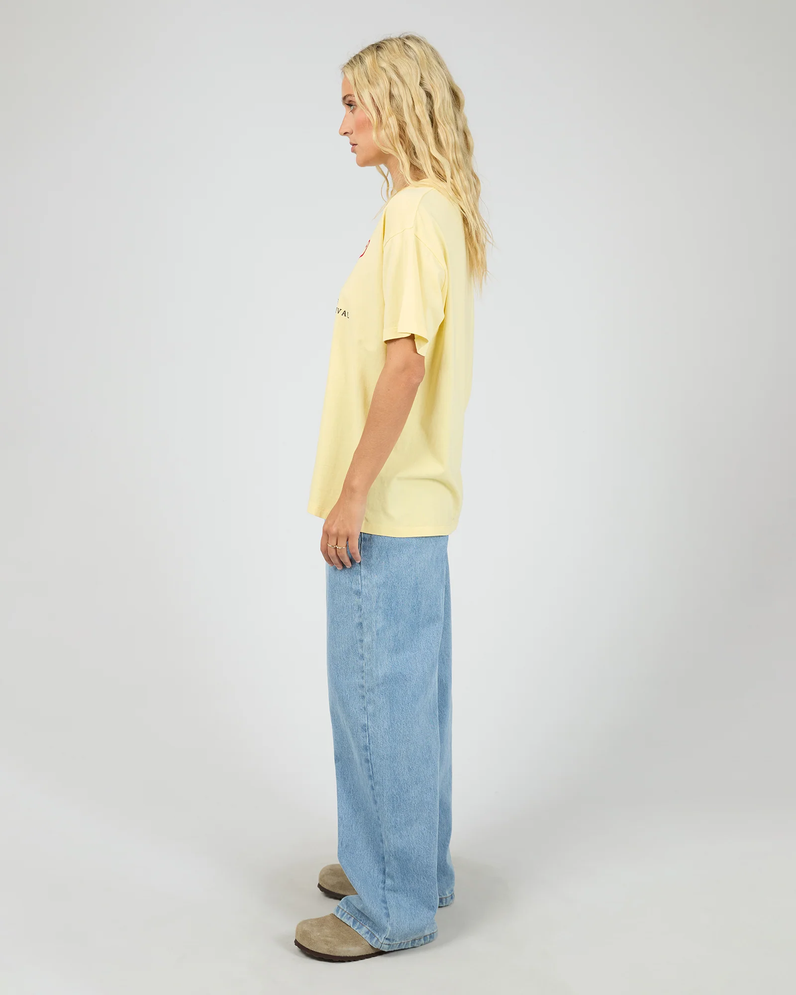 Pippa Relaxed Tee Yellow - Image 6