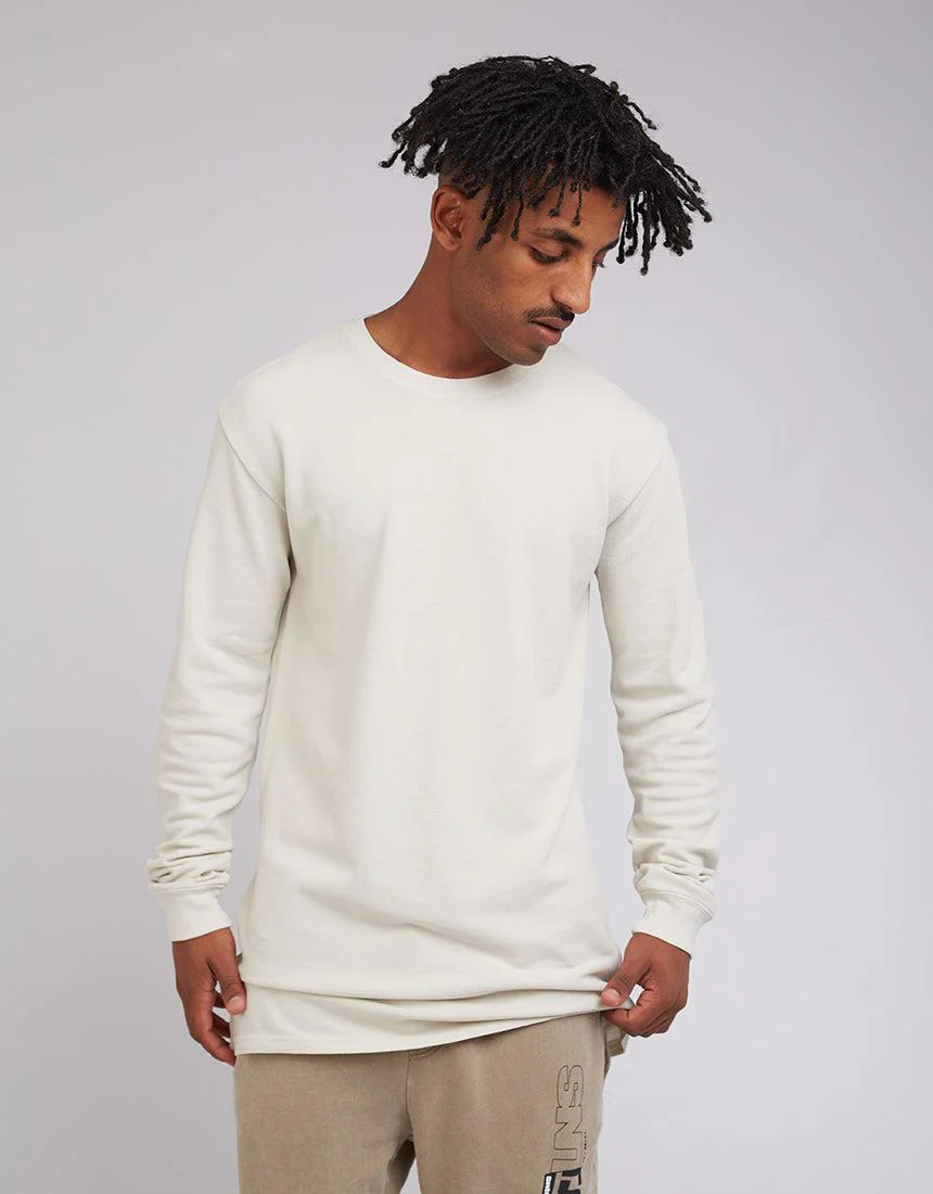 Pique Long Sleeve Bone