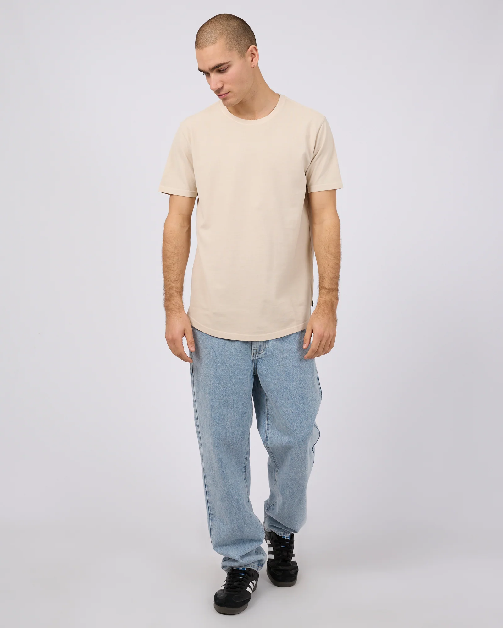 Pique Tee Chalk - Image 2