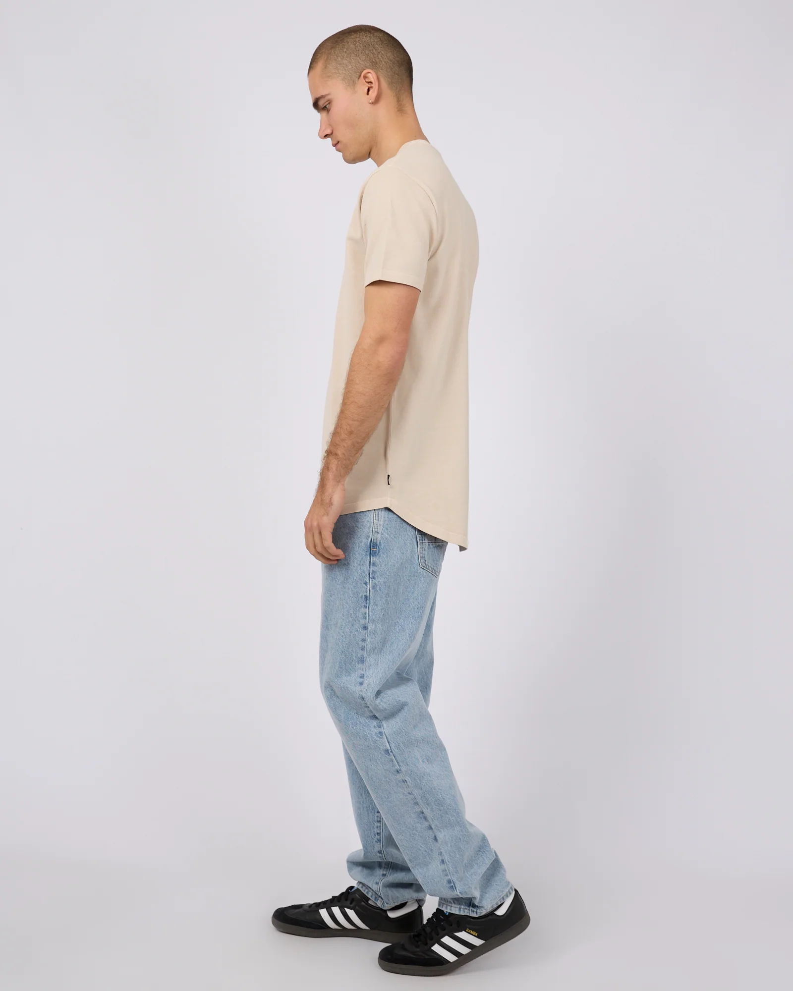 Pique Tee Chalk - Image 6