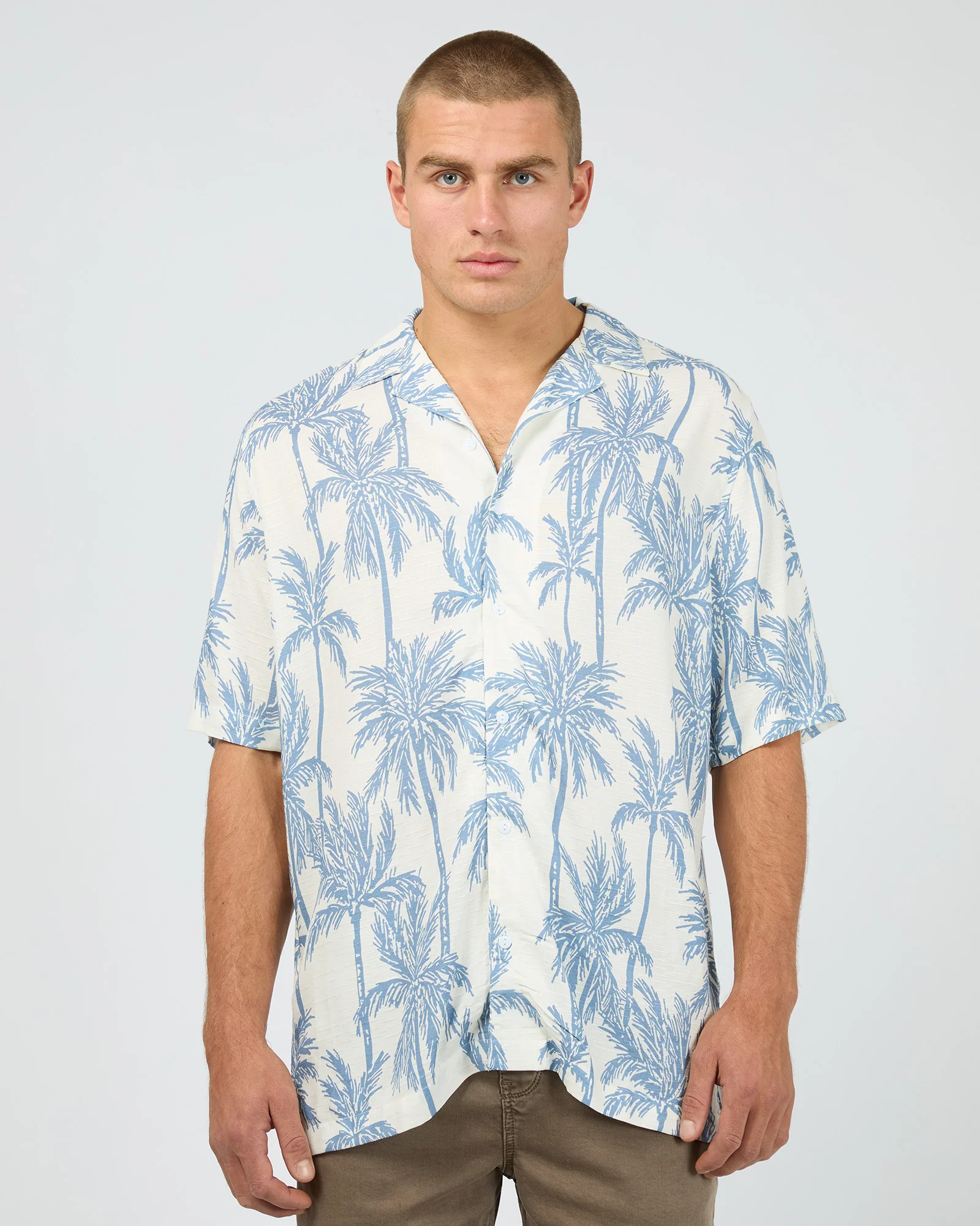 Pool Bar Short Sleeve Shirt White
