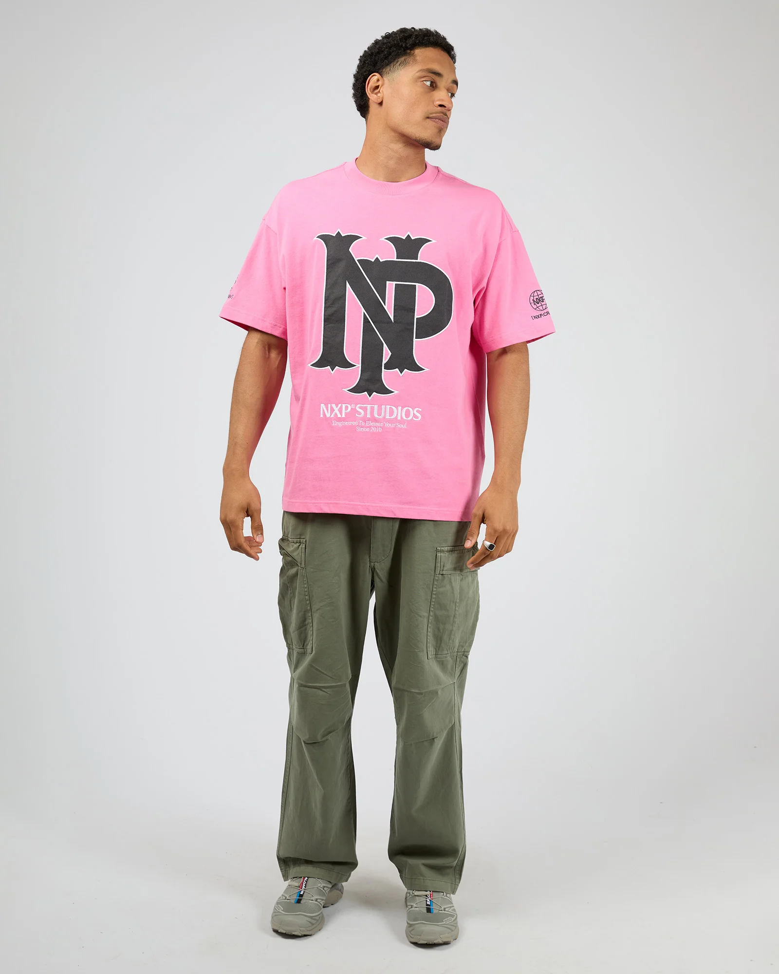Preach Raptor Tee Pink - Image 2