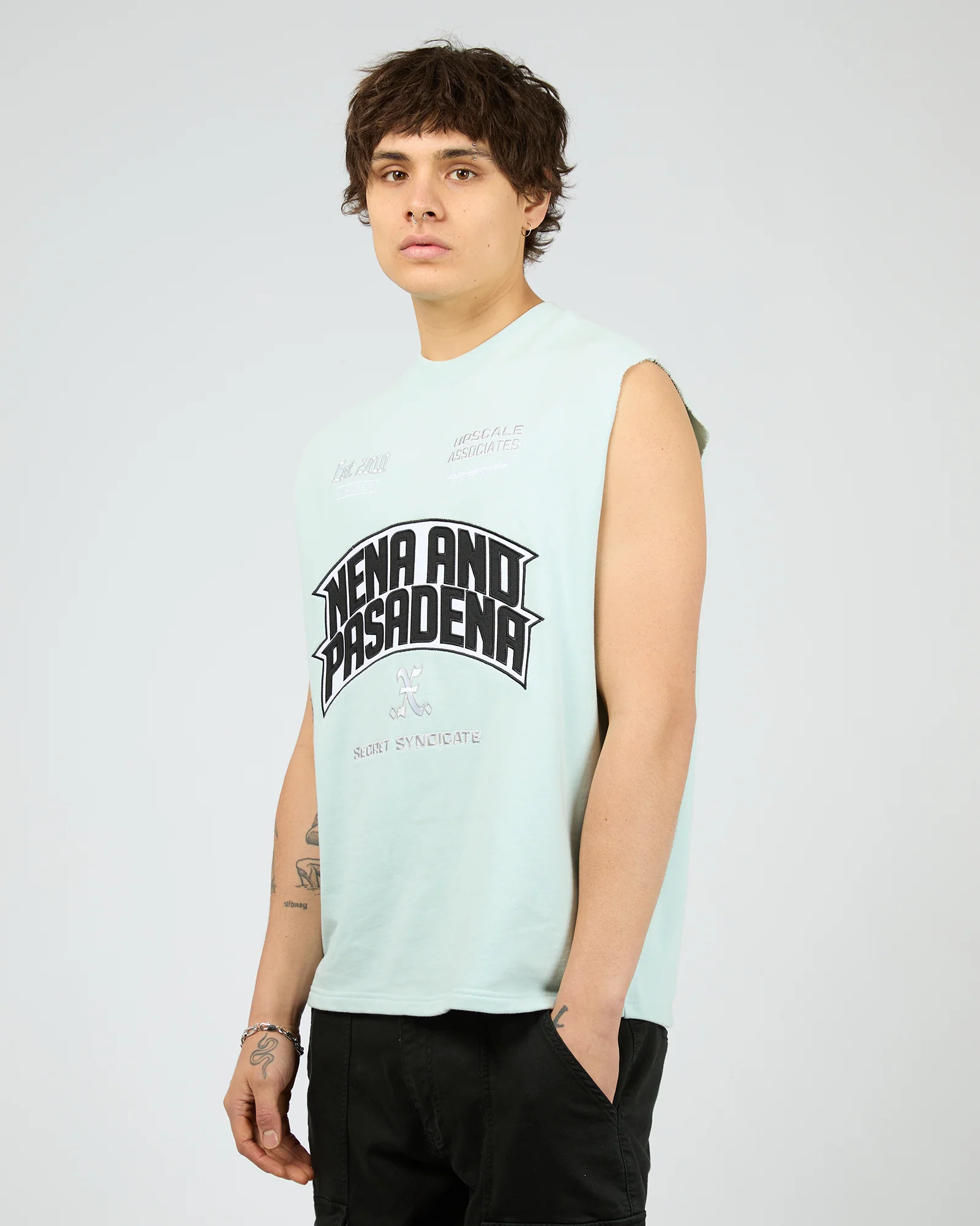 Pride Loopback Raptor Muscle Pale Blue - Image 4