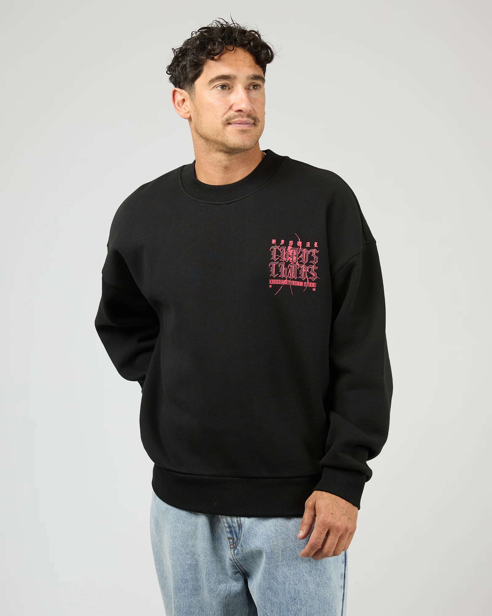 Protestant Box Fit Sweater Black