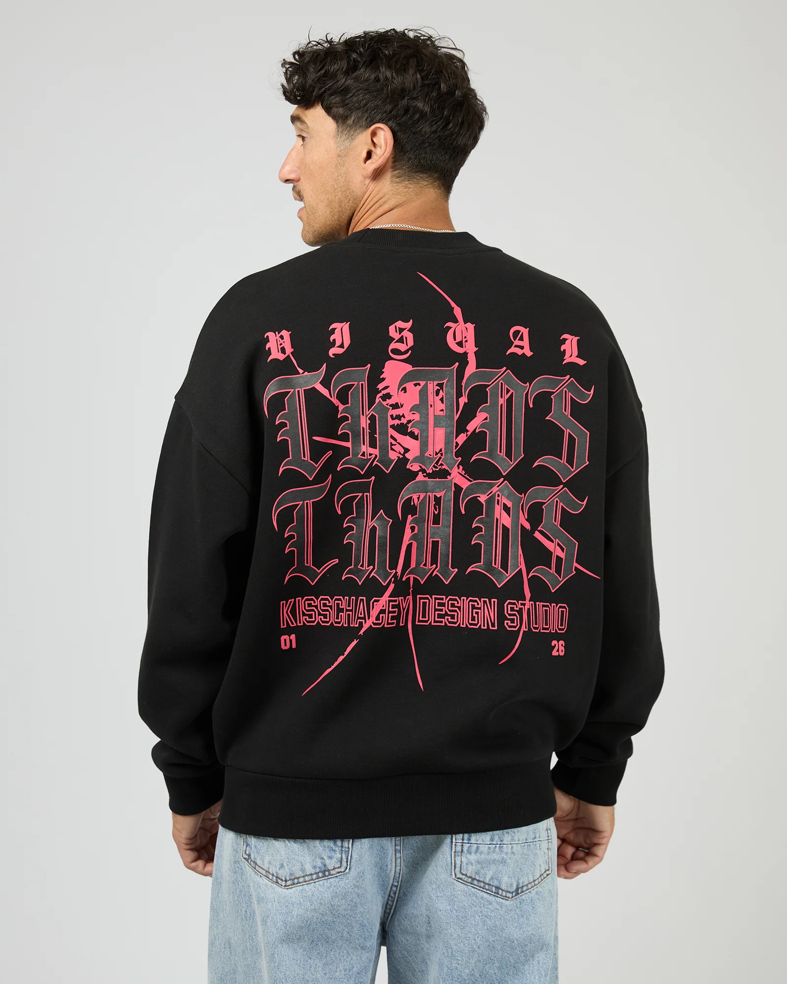 Protestant Box Fit Sweater Black - Image 3